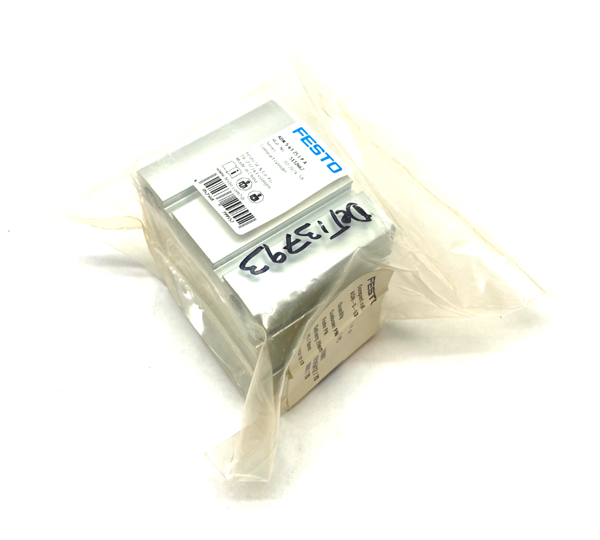 Festo ADN-S-63-25-I-P-A Compact Cylinder 25mm Stroke 63mm Bore 5132667 - Maverick Industrial Sales