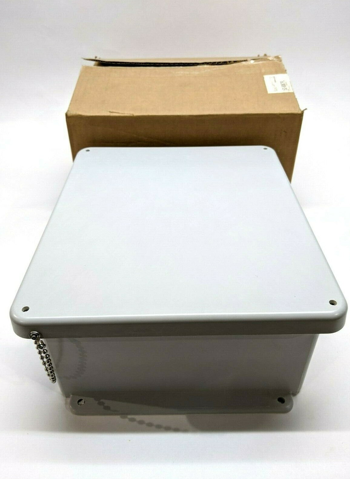 Wiegmann HW-J121005SC 12” x 10” x 5” JIC Series Screw Cover Gray - Maverick Industrial Sales