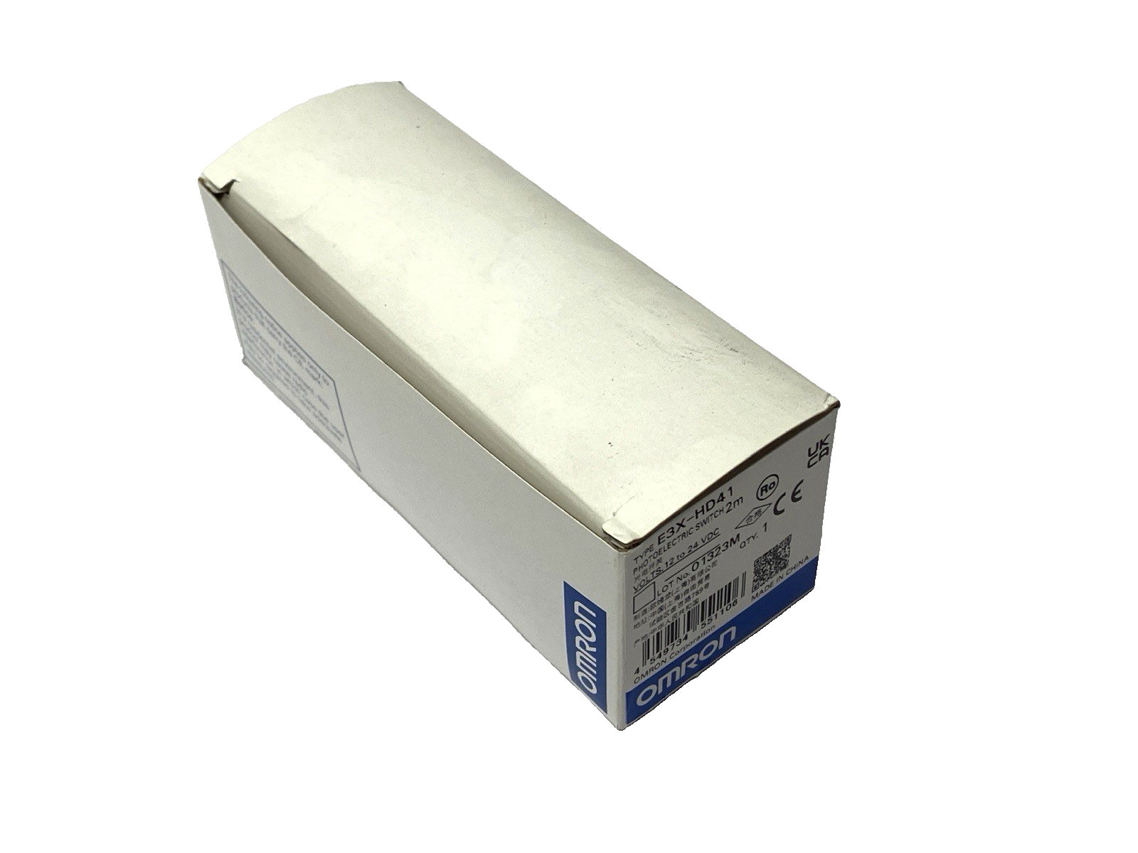 Omron E3X-HD41 Photoelectric Switch 2m 24VDC - New - Maverick Industrial Sales