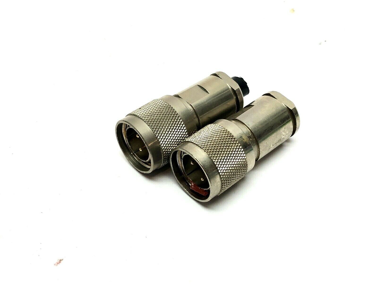 Amphenol 82-5589 Twinaxial Connector Plug Male Pin LOT OF 2 - Used - Maverick Industrial Sales