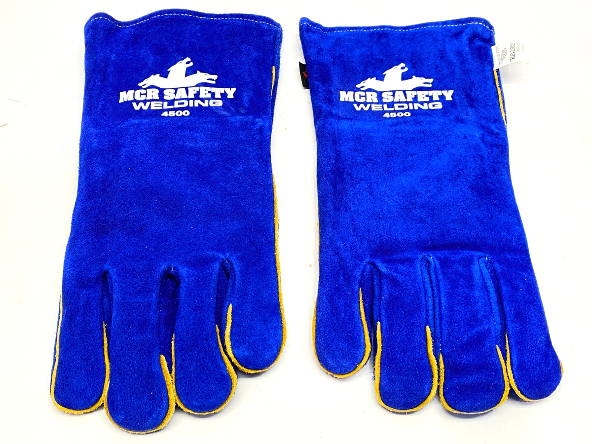4500 | MCR Safety Leather Welding Gloves XL - New – Open box - Maverick Industrial Sales
