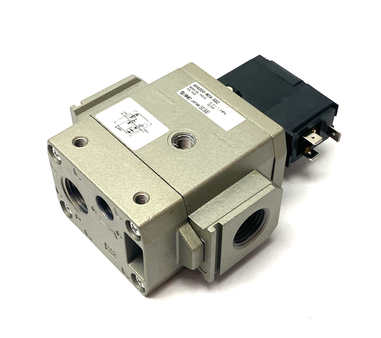 SMC AV4000-N04-5DZ Pneumatic Soft Start Up Valve 1/2" NPT Ports - Maverick Industrial Sales