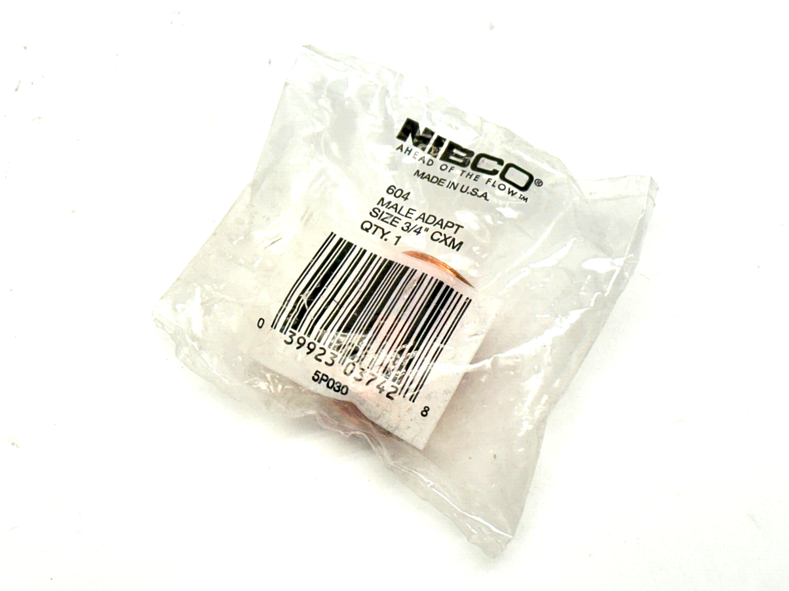 604 3/4 | Nibco Male Adapter CXM 3/4" Copper - New - Maverick Industrial Sales