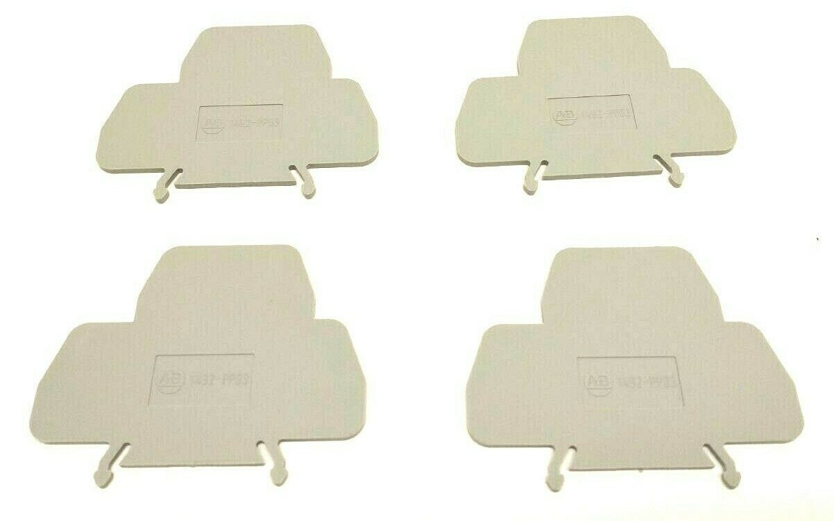 Allen Bradley 1492-PPD3 Ser. A Terminal Block Partition Plates Gray LOT OF 4 - Maverick Industrial Sales