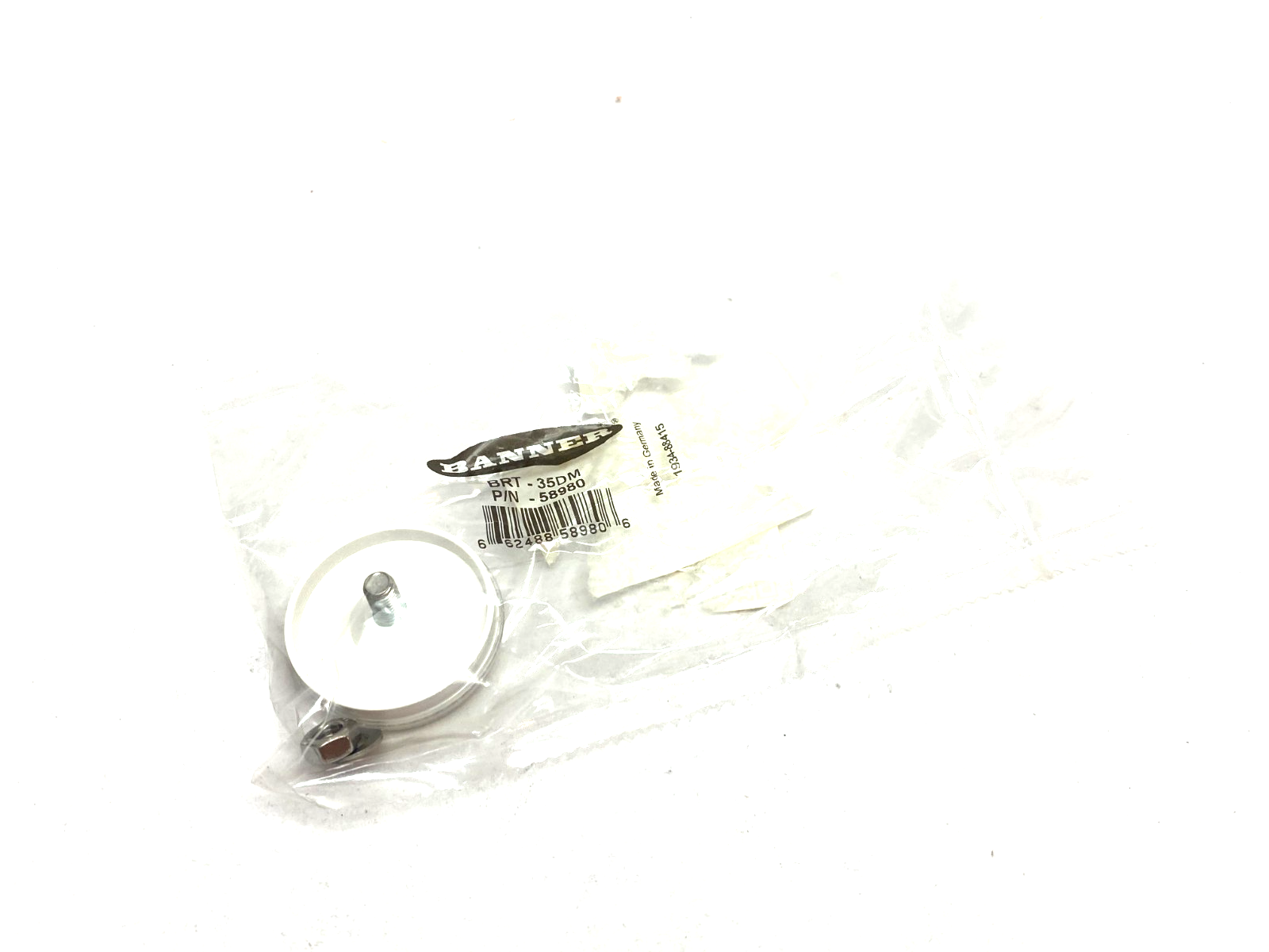 Banner Engineering BRT-35DM Round Retroreflective Target Reflector 58980 - Maverick Industrial Sales