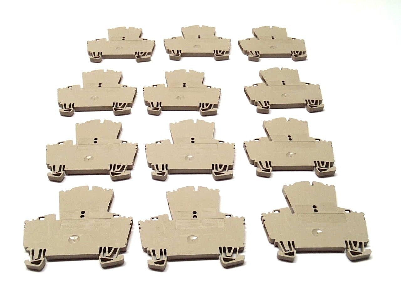 Weidmuller WDK 2,5 Teminal Blocks 400V LOT OF 12 - New – Open box - Maverick Industrial Sales