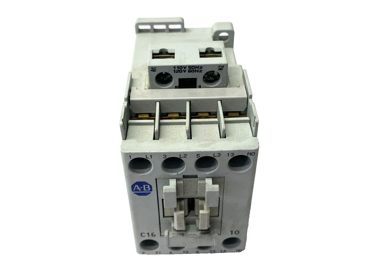 100-C16B10 Ser. B | Allen Bradley 100-C16B10 IEC Contactor 600V 30A Ser. B- Used - Maverick Industrial Sales