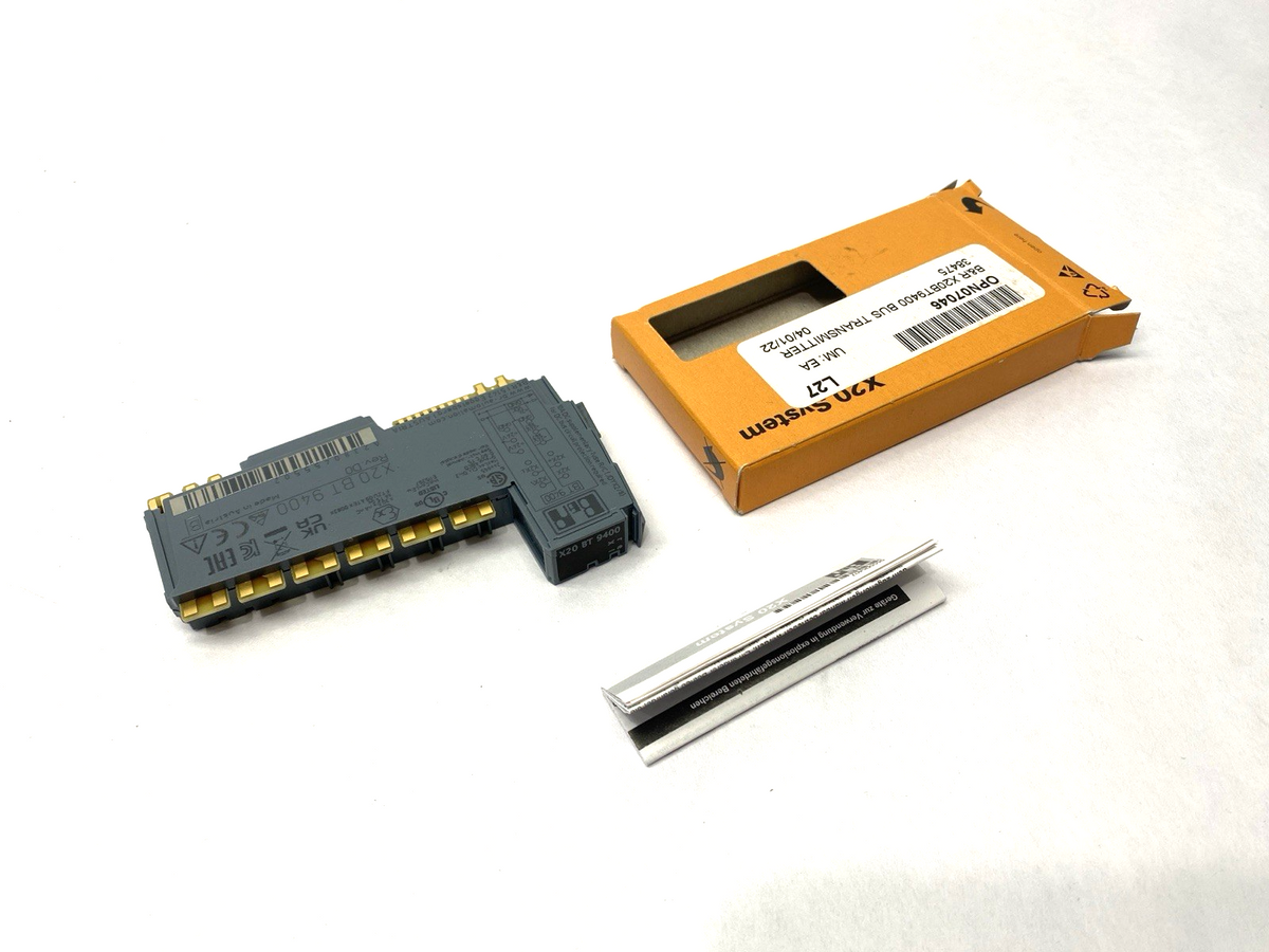 X20BT9400 | B&R Automation Rev. D0 X2X Link Bus Transmitter- New – Open box - Maverick Industrial Sales
