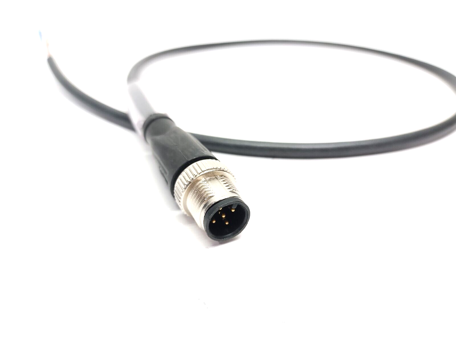 Pepperl+Fuchs V15S-G-BK0,6M-PUR-U Cordset, Male M12 5-Pin 0.6m 240771-100005 - New – Open box - Maverick Industrial Sales