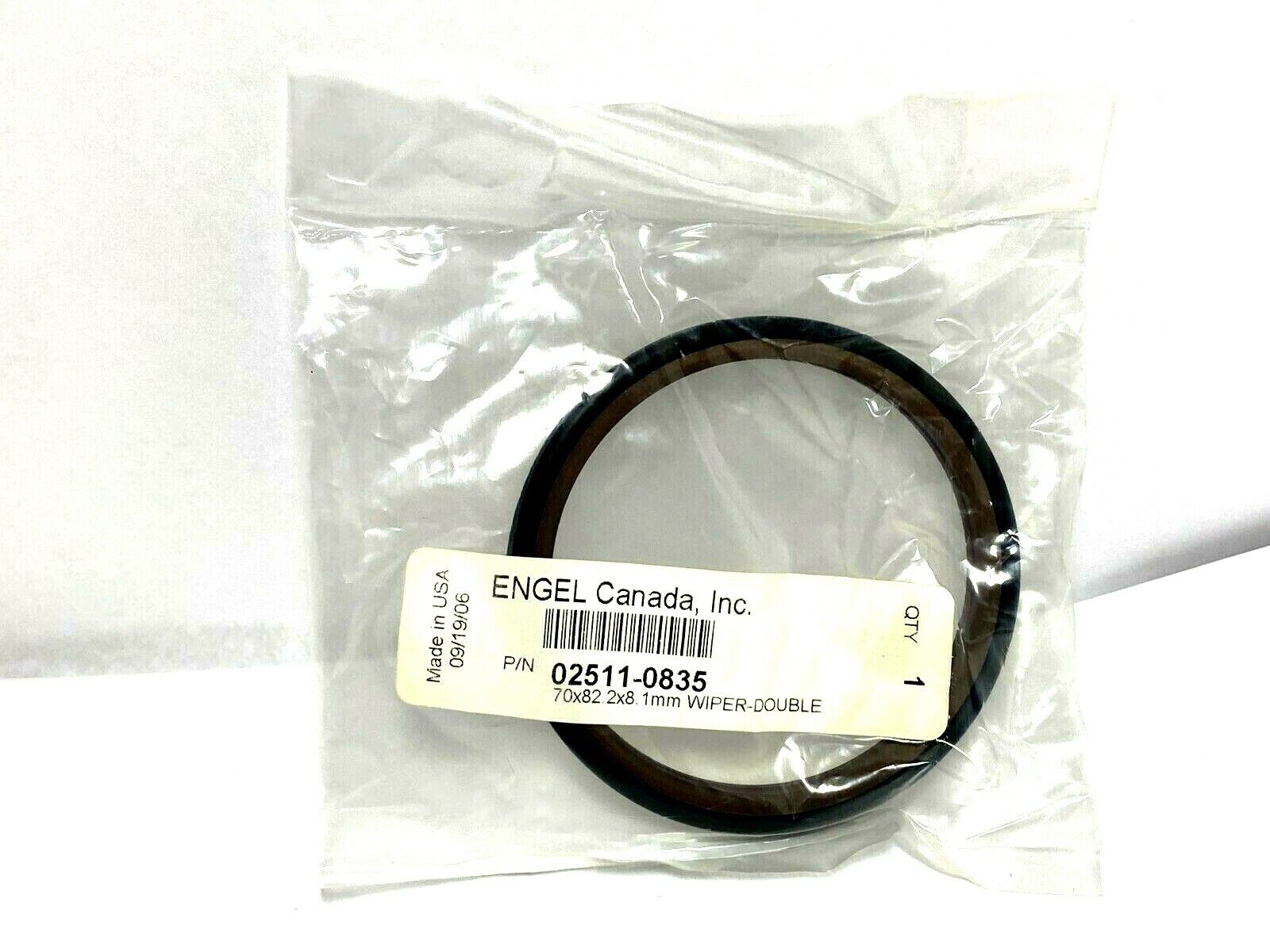 Engel 02511-0835 Wiper Double O-Ring Seal 70 x 82 x 8.1mm - Maverick Industrial Sales