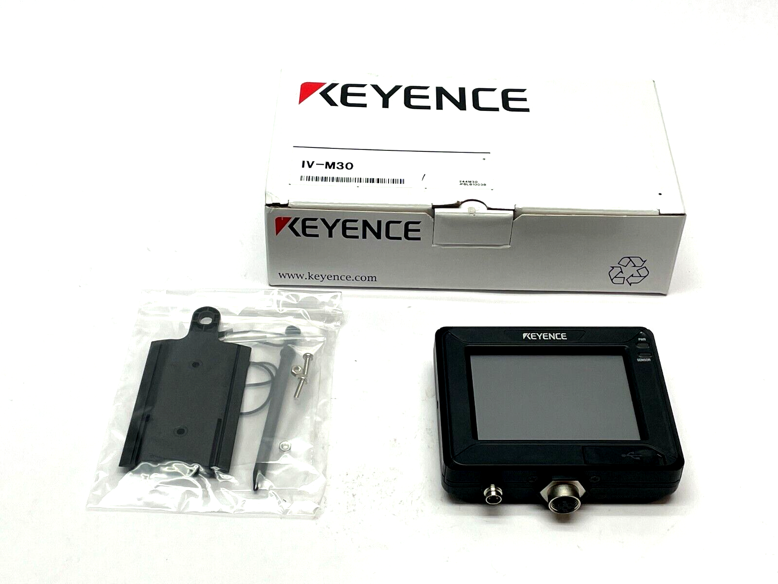Keyence IV-M30 Touch Screen Vison Intelligent Monitor 3.5" TFT Color LCD - Maverick Industrial Sales