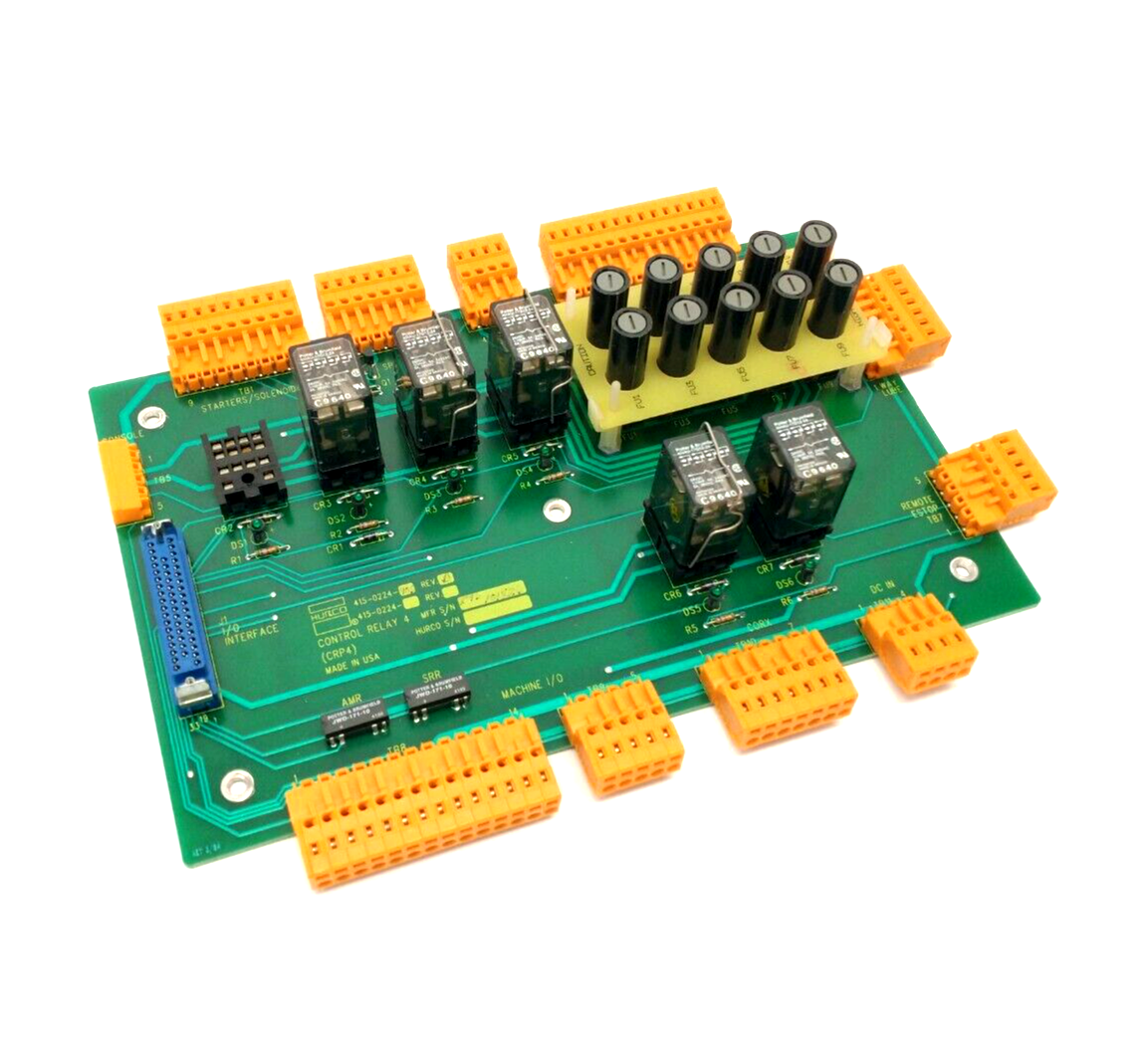 Hurco 415-0224-905 Rev B Control Relay 4 CRP4 Circuit Board 414-0224-005 - Maverick Industrial Sales
