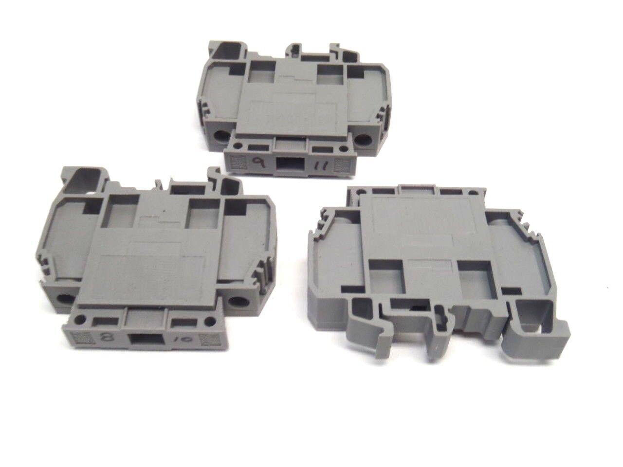 Entralec M10/16.SF Fuse Terminal Block 16A 250V LOT OF 3 - Used - Maverick Industrial Sales