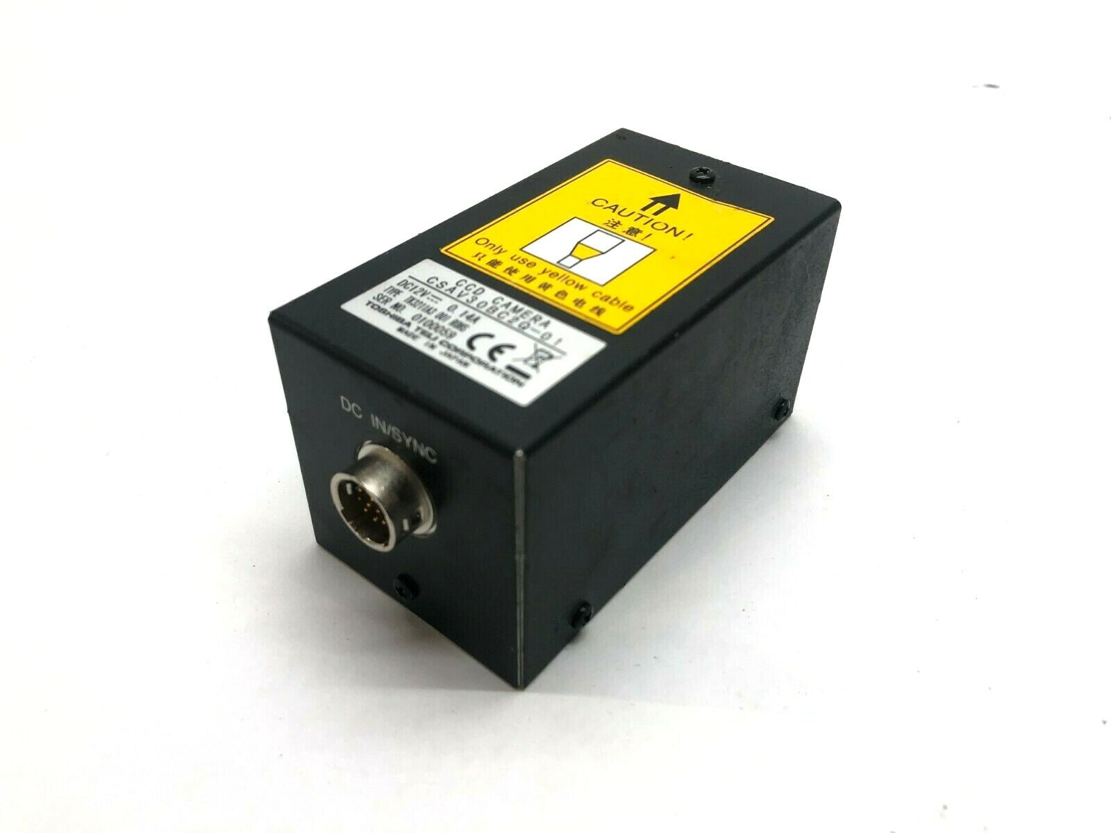 Toshiba CSAV30BC2Q-01 Mini Camera Controller 12VDC 0.14A - Used - Maverick Industrial Sales