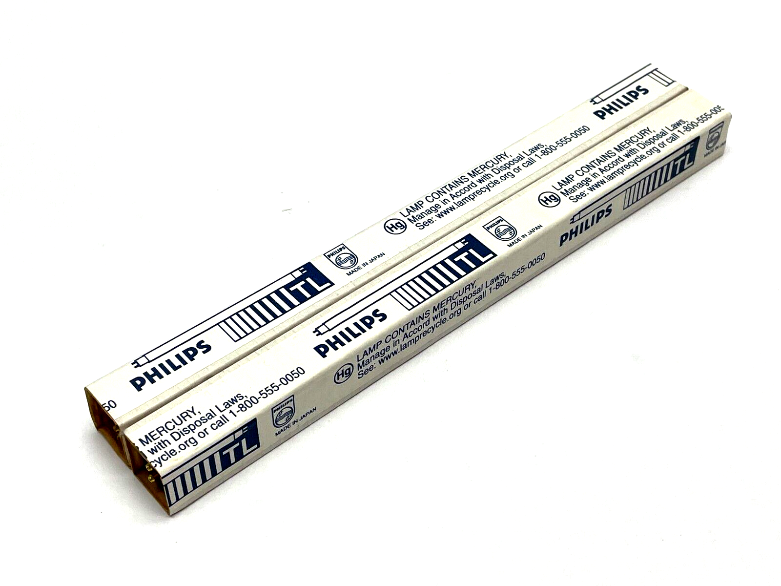 Philips F6T5/CW Fluorescent Lamps 6W LOT OF 2 - New - Maverick Industrial Sales