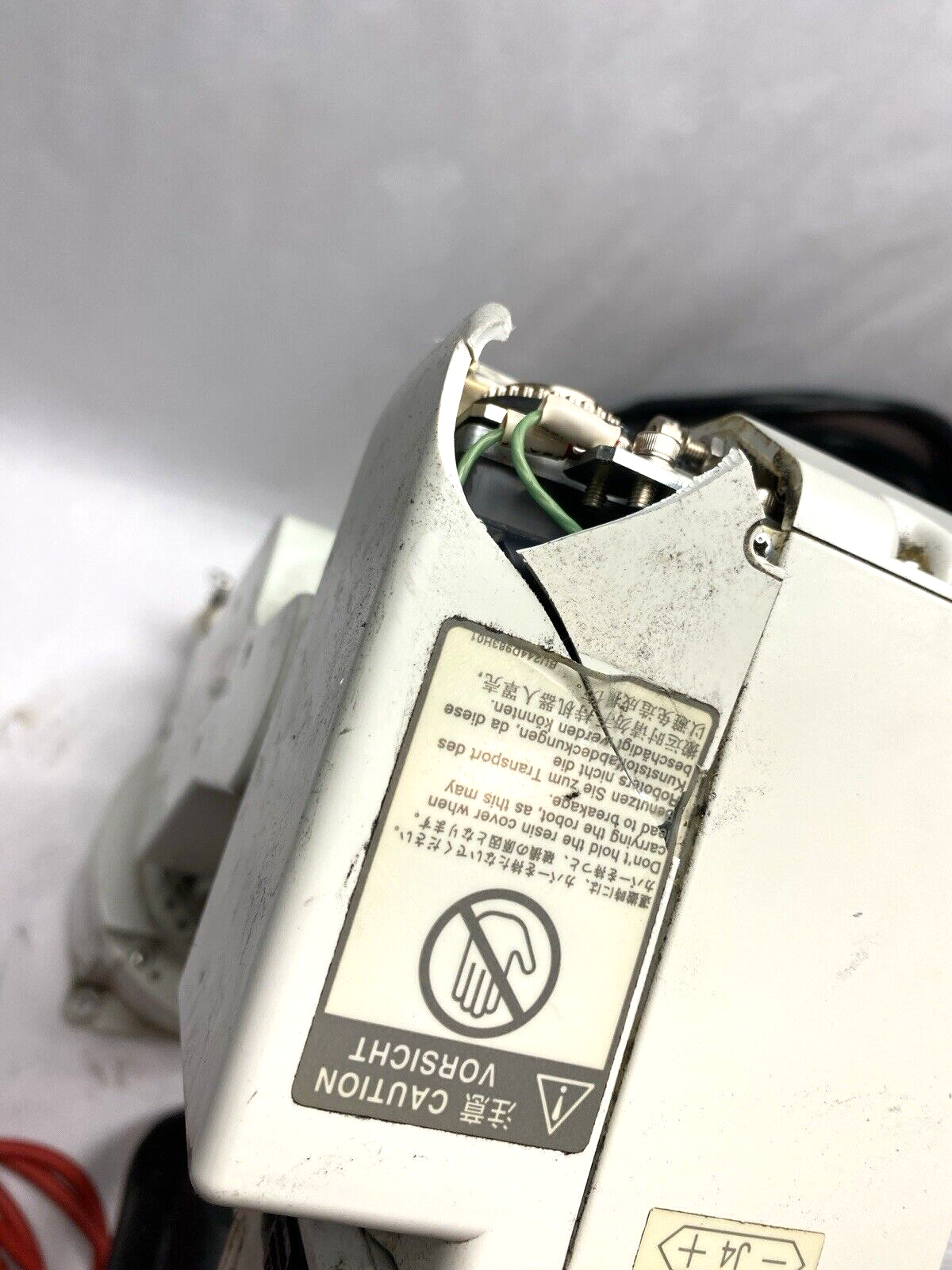 Mitsubishi RV-2SDB-S15 Industrial Robot, Melfa CR1DA-771-S15 Control and R32TB - For parts or not working - Maverick Industrial Sales