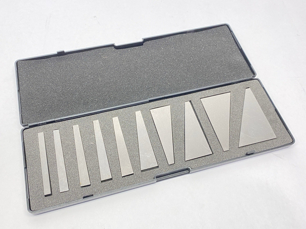 630-4260 | Value Collection 1 To 30 Degree Angle 3" Long Steel Angle Block Set- Used - Maverick Industrial Sales