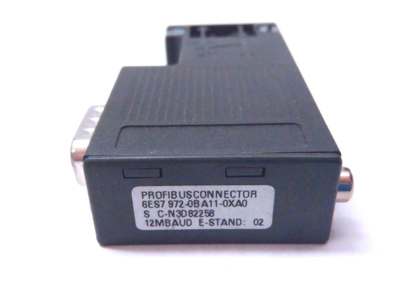 SIEMENS 6ES7972-0BA11-0XA0 PROFIBUS Connector - Used - Maverick Industrial Sales