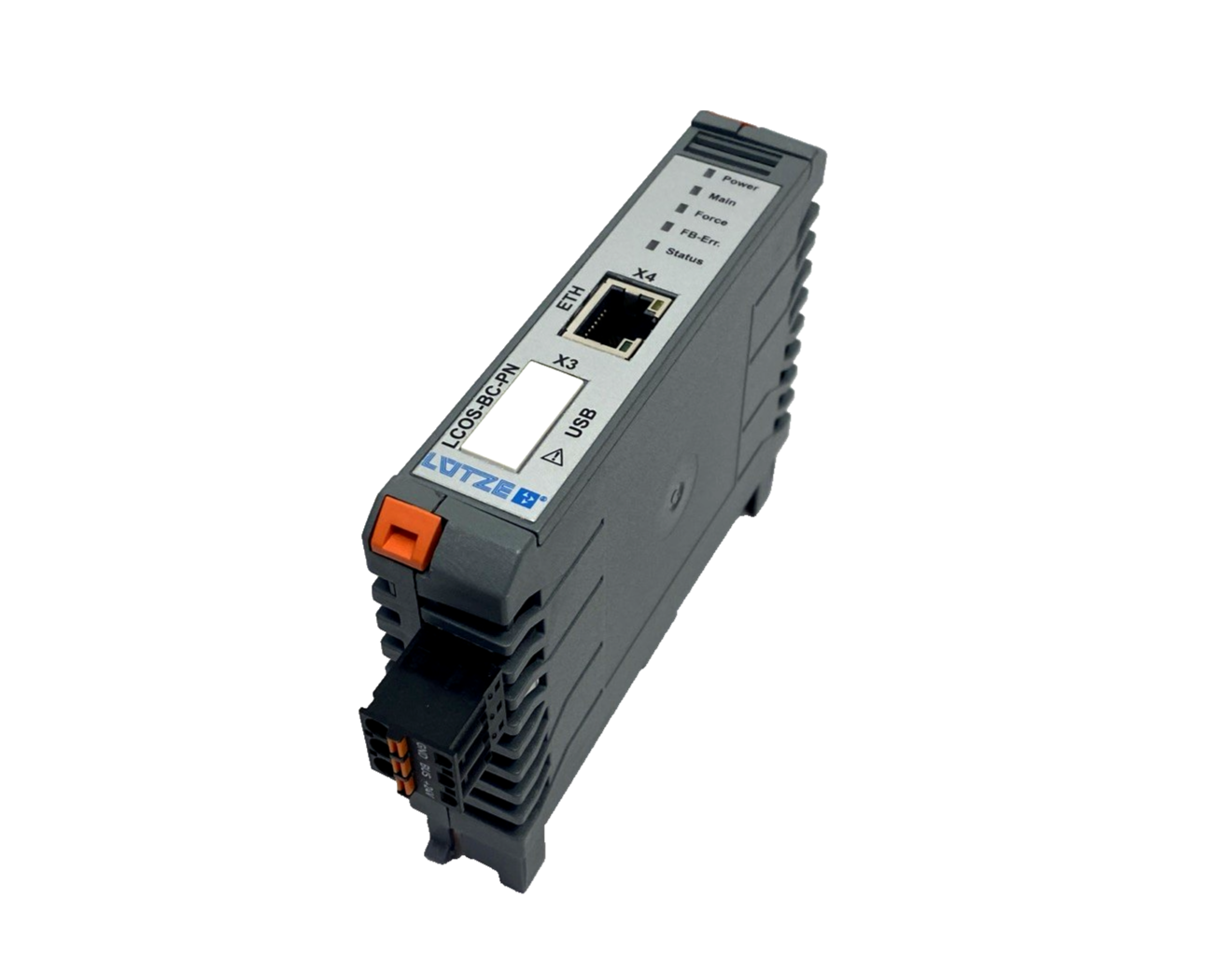 LCOS-BC-PN | Lutze 778000.1301 PROFINET Gateway/Bus Coupler For LOCC-Box-Net, - New – Open box - Maverick Industrial Sales