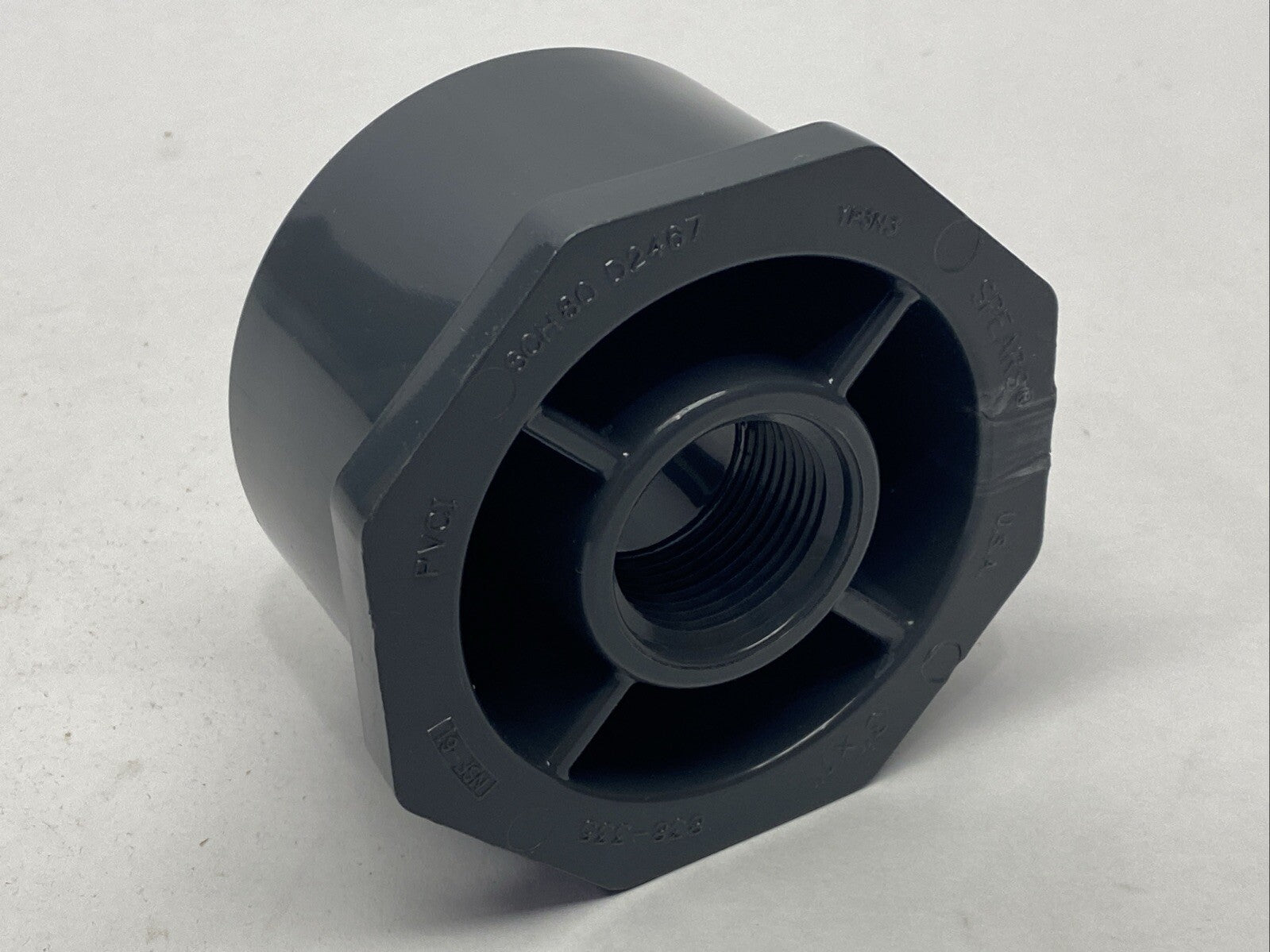 Spears 838-335 Reducer Bushing PVC SCH 80 3" x 1" - New – Open box - Maverick Industrial Sales