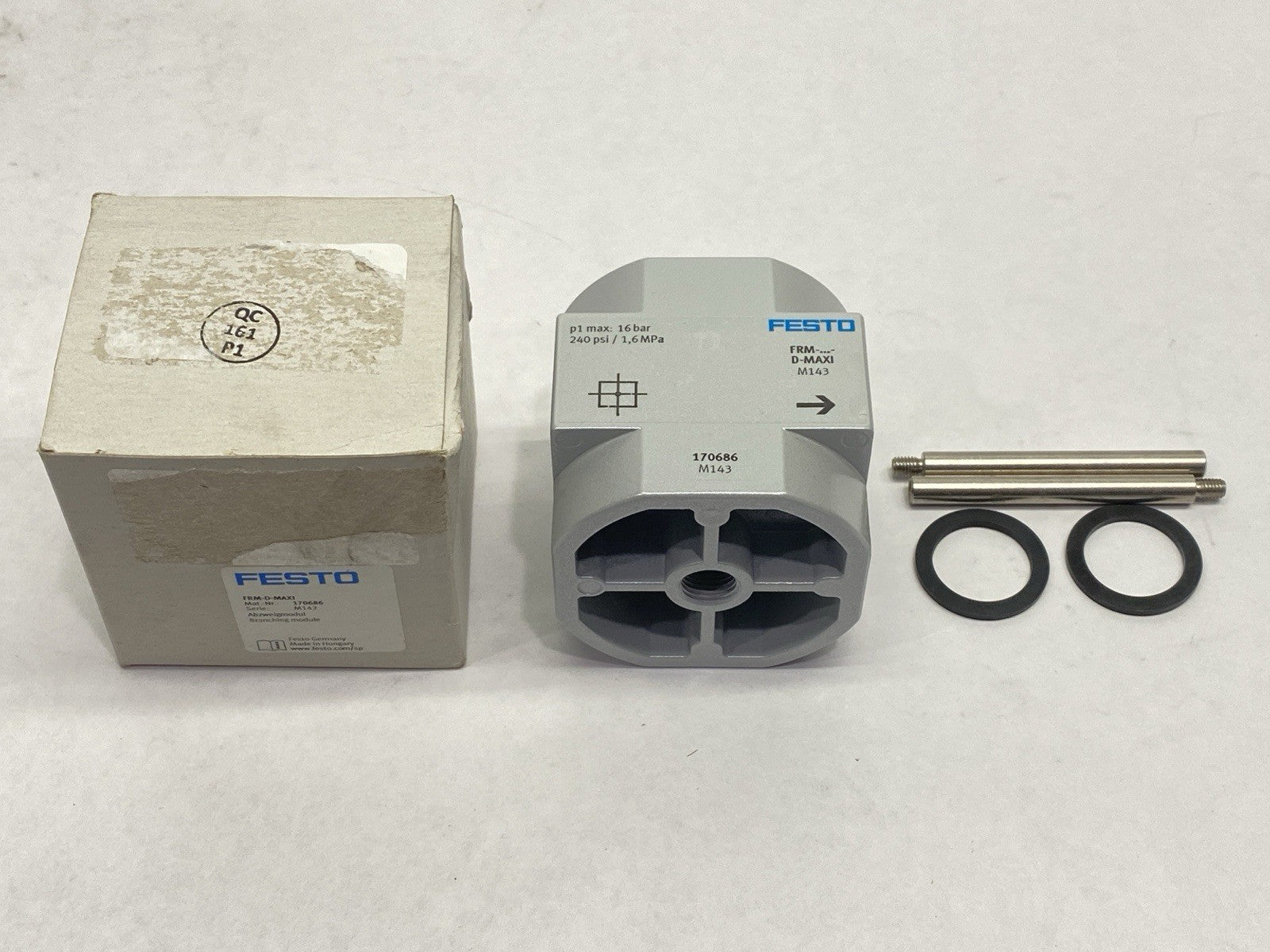 Festo FRM-D-MAXI Branching Module 170686 - New – Open box - Maverick Industrial Sales