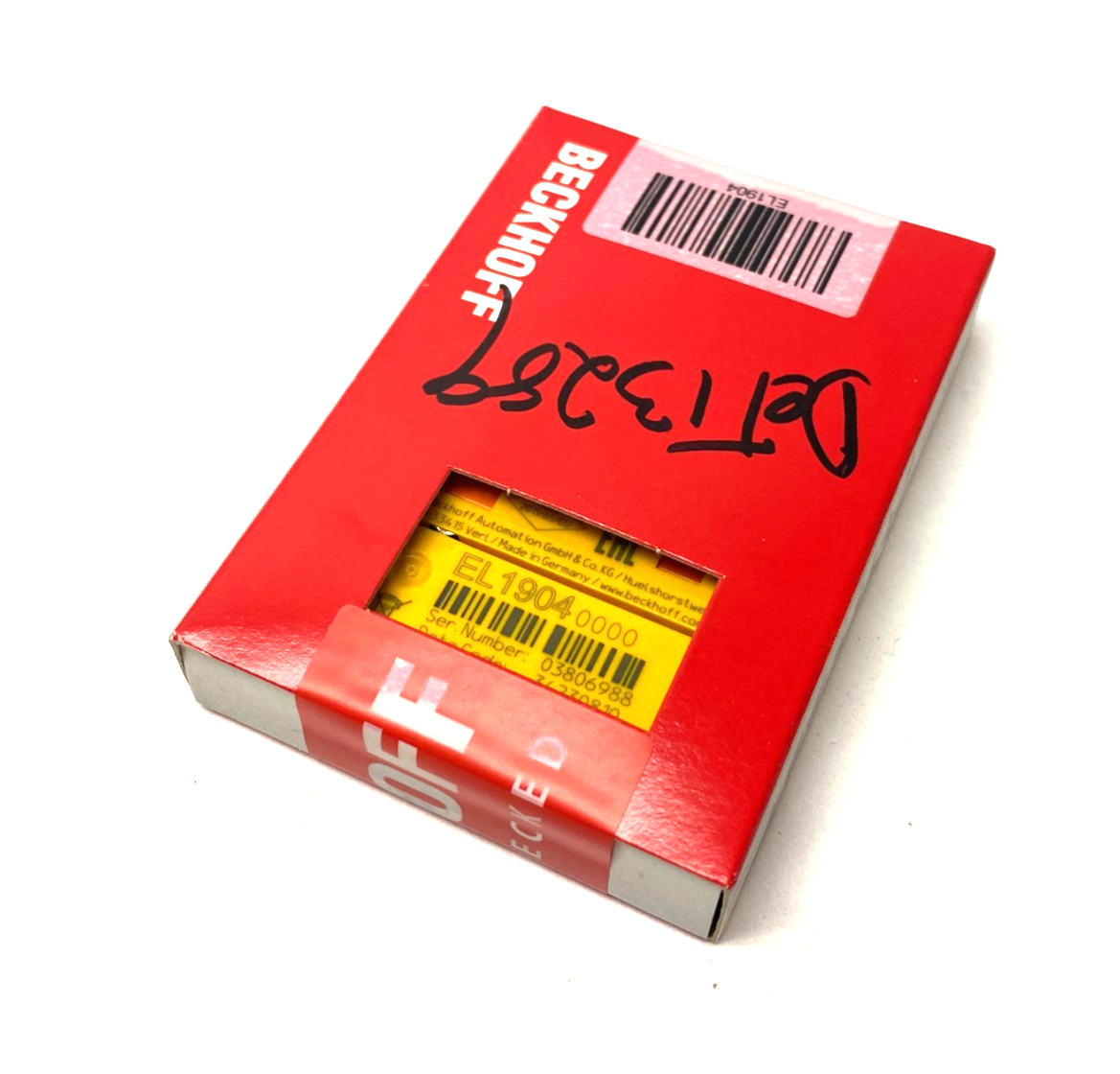 Beckhoff EL1904 EtherCAT 4-Channel Digital Input Terminal 24VDC - Maverick Industrial Sales