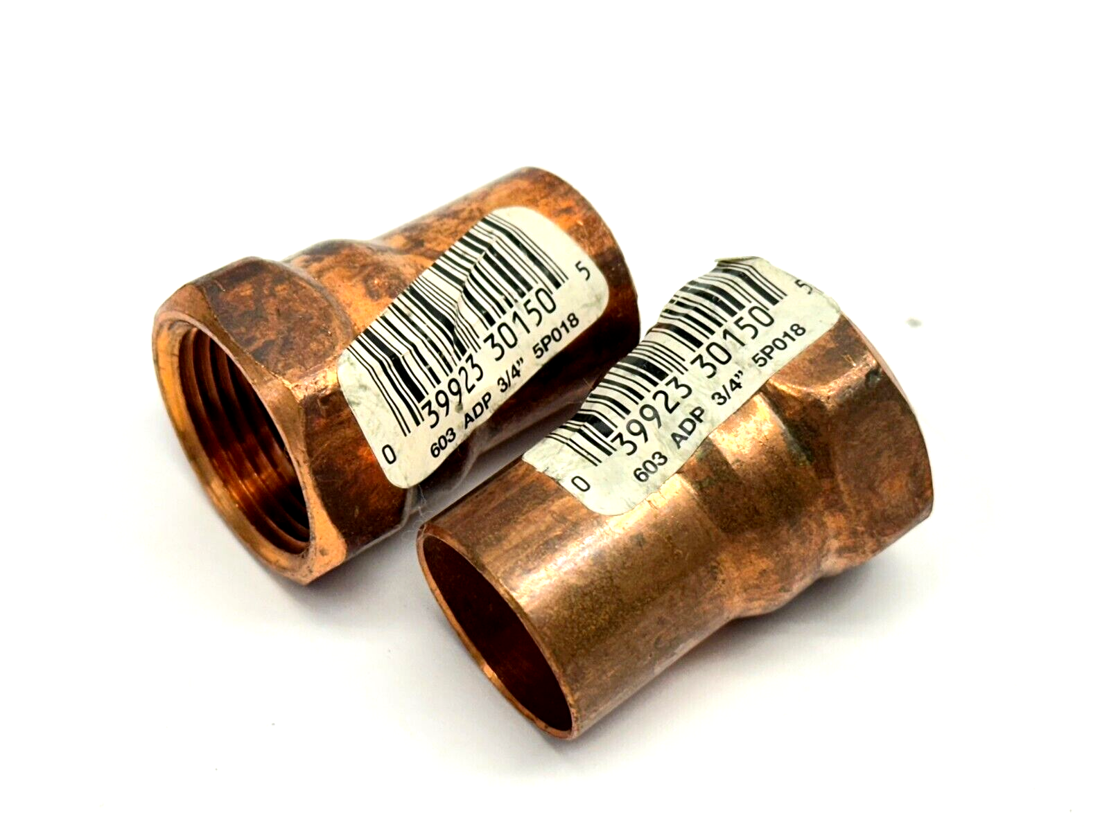W01070T | Nibco 603 Adapter C x FPT 3/4" Copper 5P018 LOT OF 2 - New Other - Maverick Industrial Sales