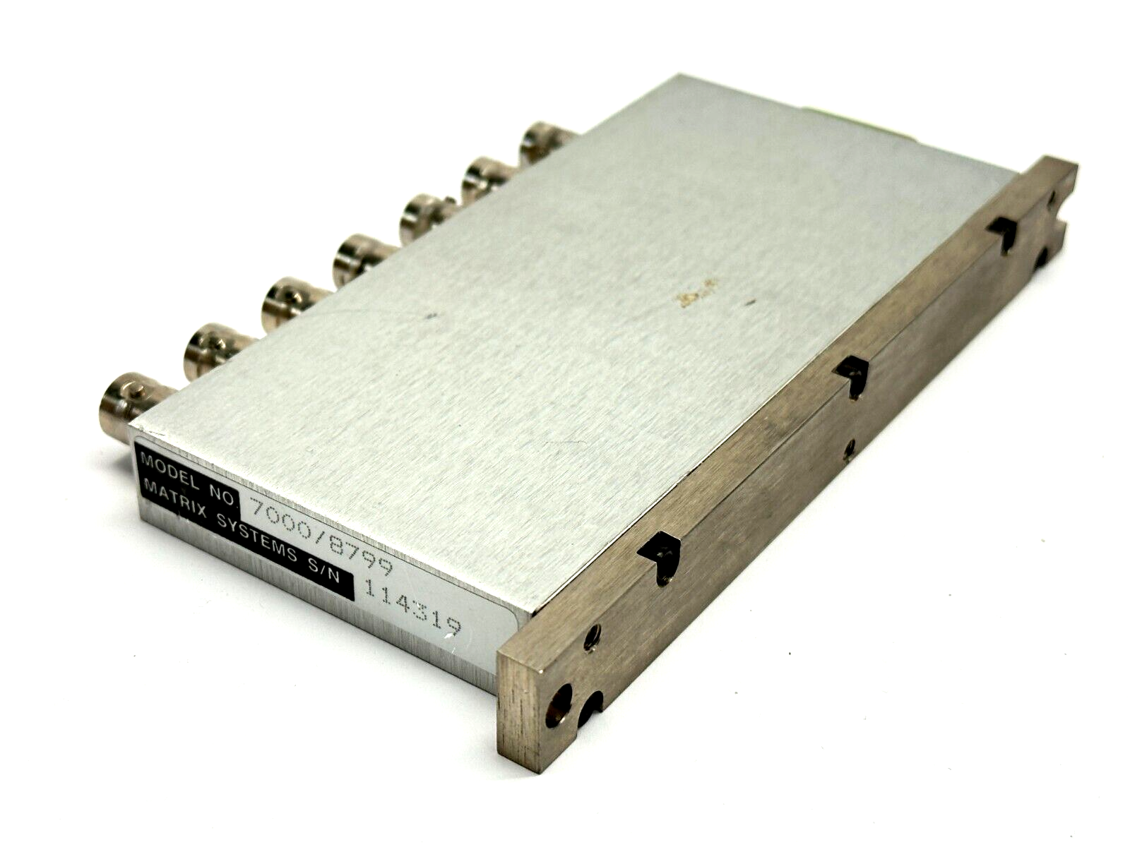 7000/8799 | Matrix Systems Coaxial Relay Module 7000 Series - Used - Maverick Industrial Sales