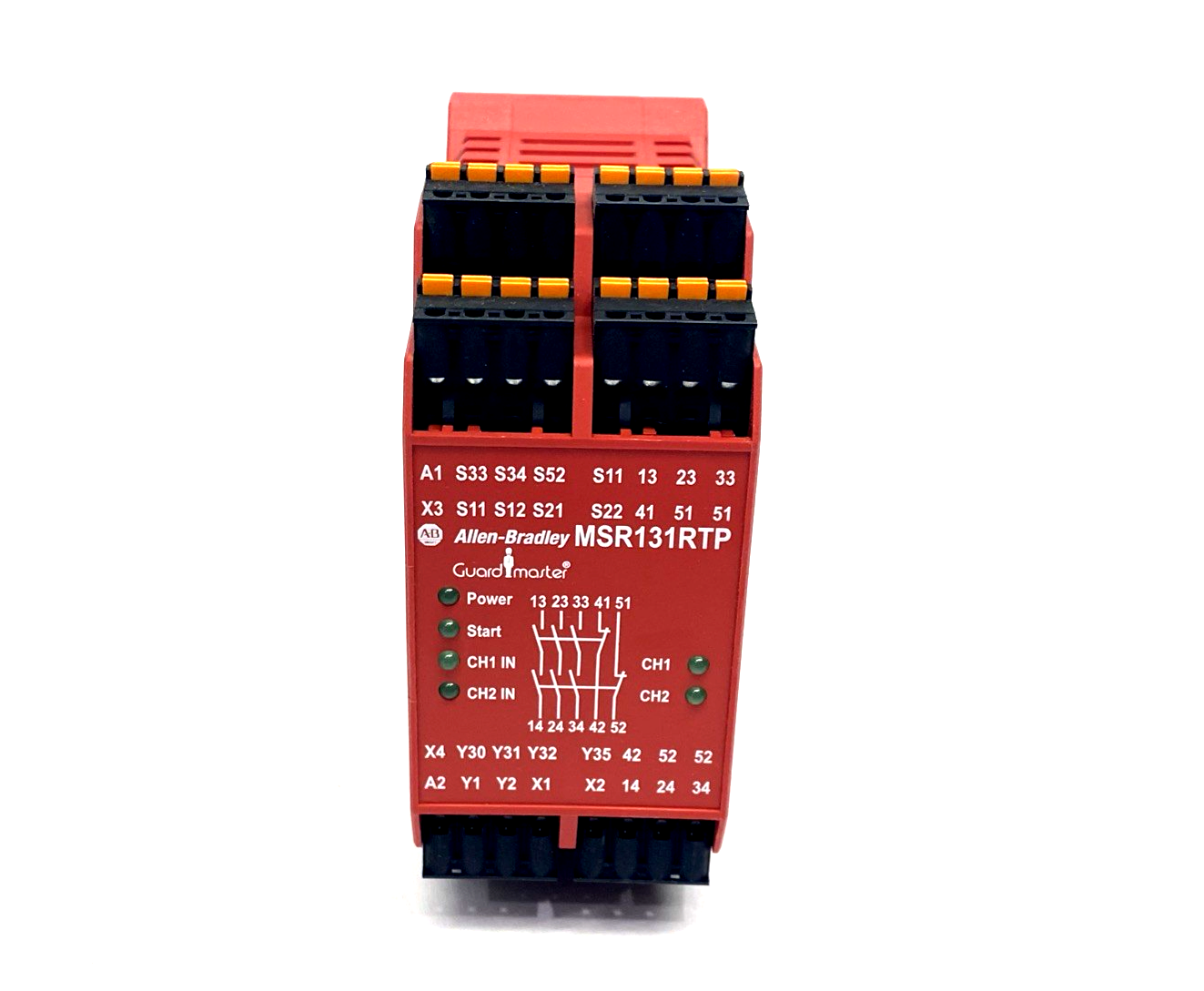 Allen Bradley 440R-C23139S Ser. A Safety Relay 24V AC/DC 4W 250VAC 6A, MSR131RTP - Maverick Industrial Sales