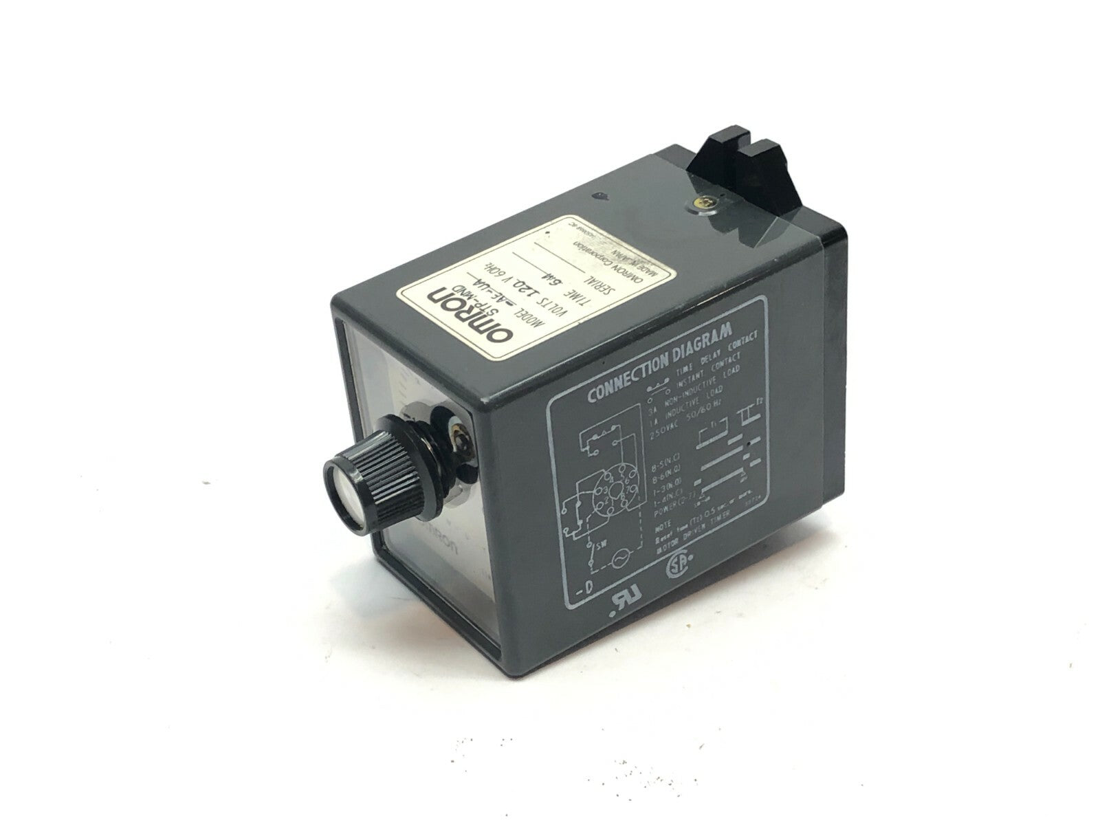 Omron STP-MND-AE-UA Time Delay Relay 120VAC 50/60Hz - Maverick Industrial Sales