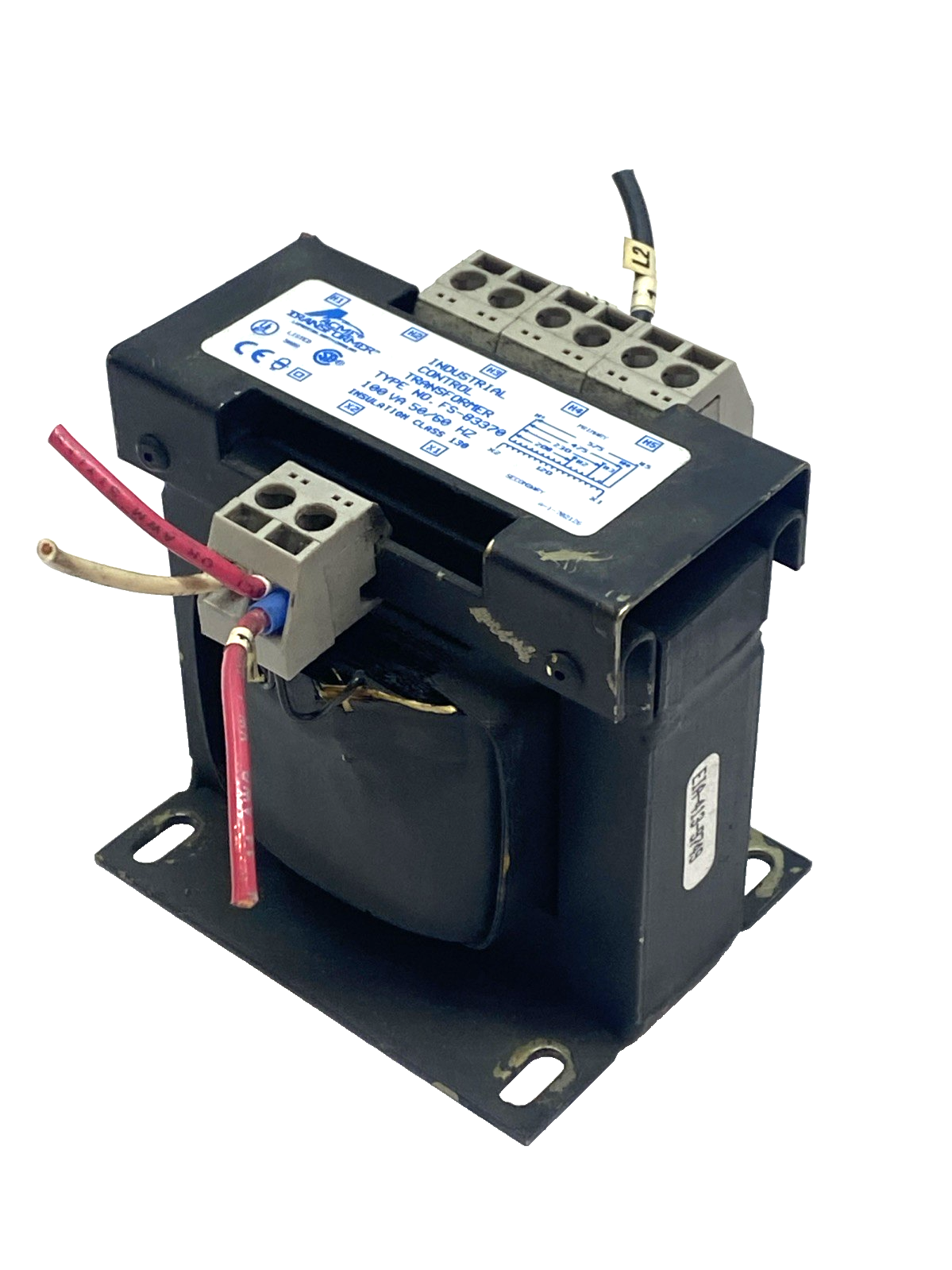 Acme FS-83370 Control Transformer 100VA 575/208-230V - Maverick Industrial Sales