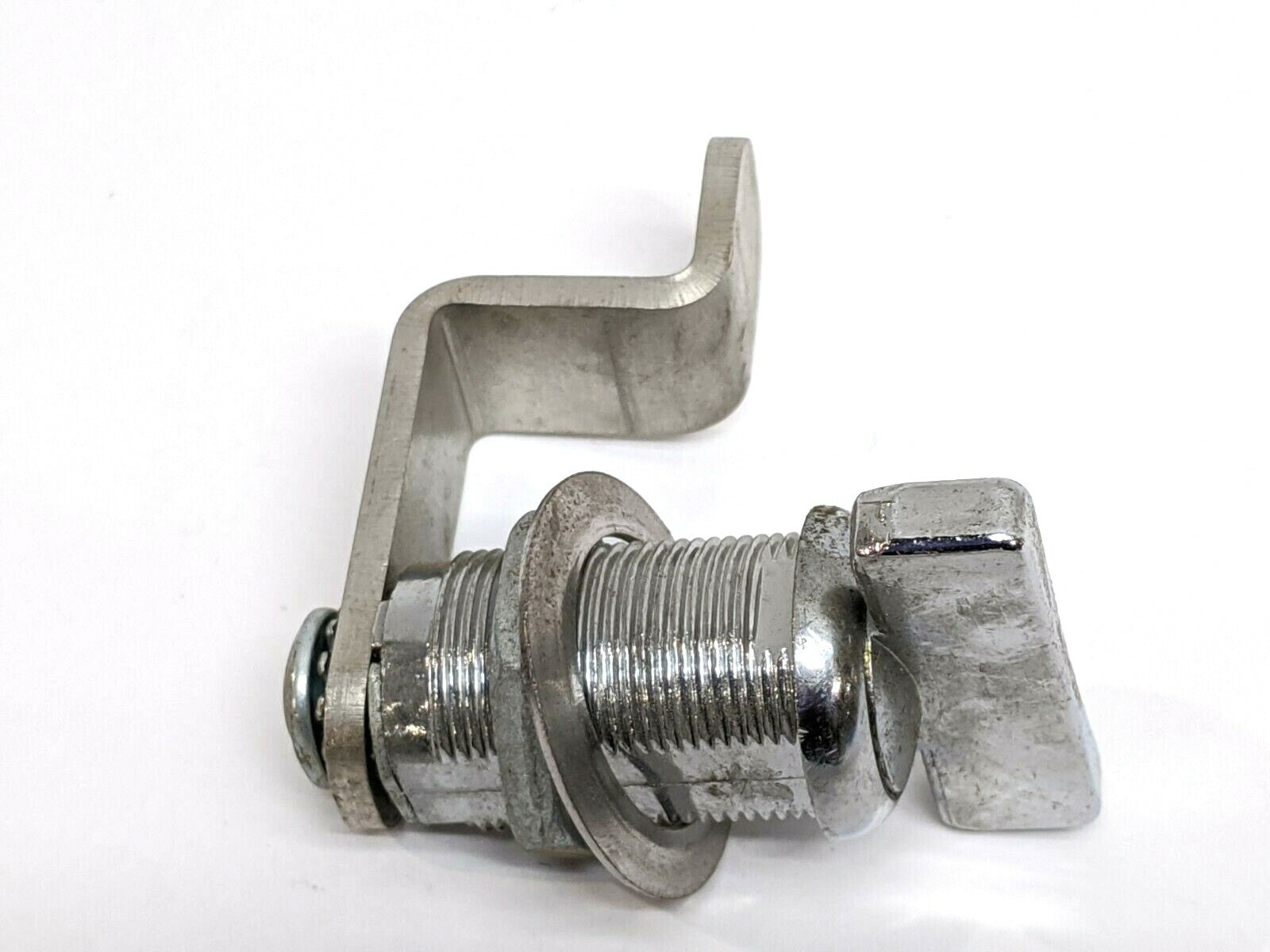 1-7/8” OAL, 3/4” Thread Diameter | Electrical Enclosure Winged Thumb Latch Lock, - New – Open box - Maverick Industrial Sales