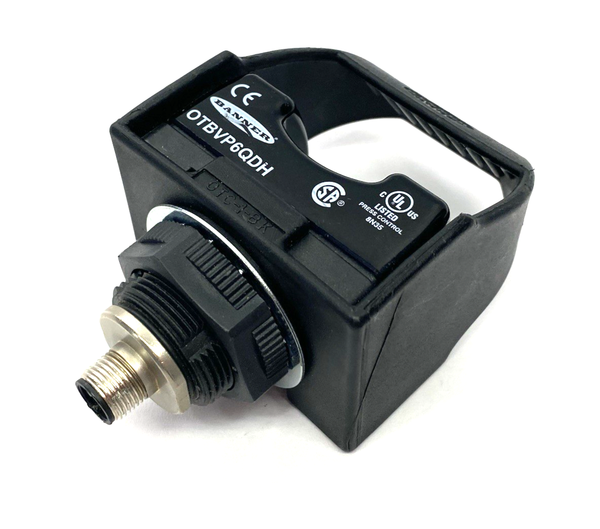 Banner OTBVP6QDH Momentary Action Touch Button w/Black F.C. 46169 - Maverick Industrial Sales