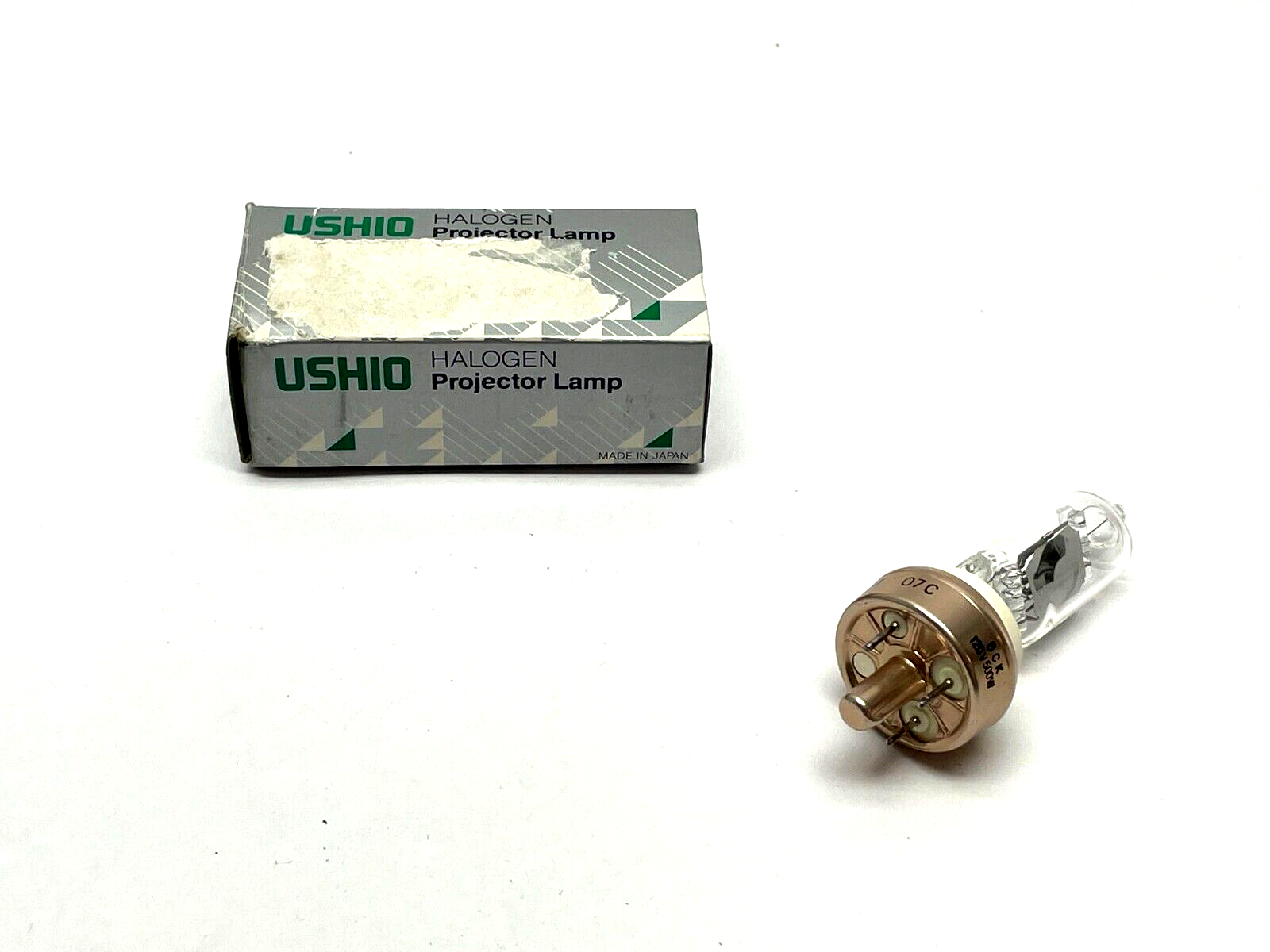 1000047 | Ushio Halogen Projector Lamp BCK 120V 500W - New - Maverick Industrial Sales