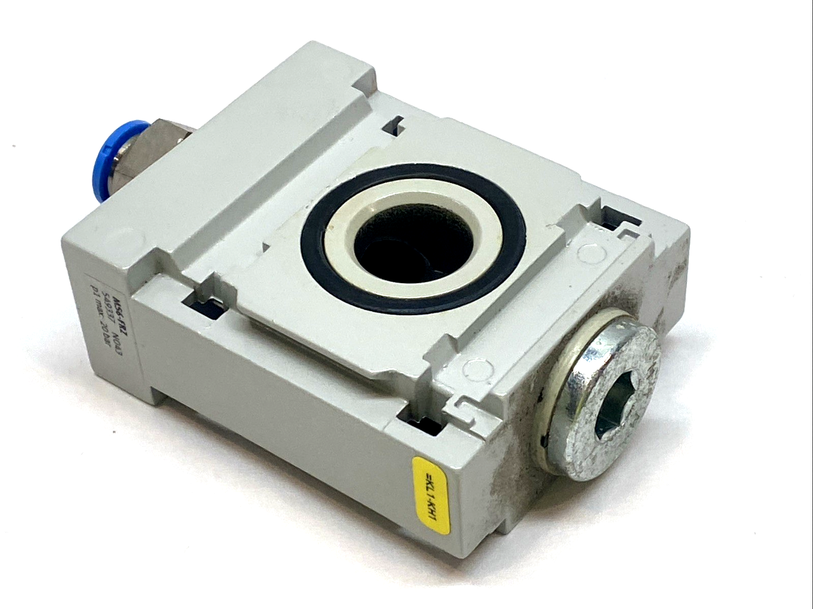 MS6-FRM-FRZ | Festo Distributor Block Branching Module G1/2 Port Air Prep 549337 - Used - Maverick Industrial Sales