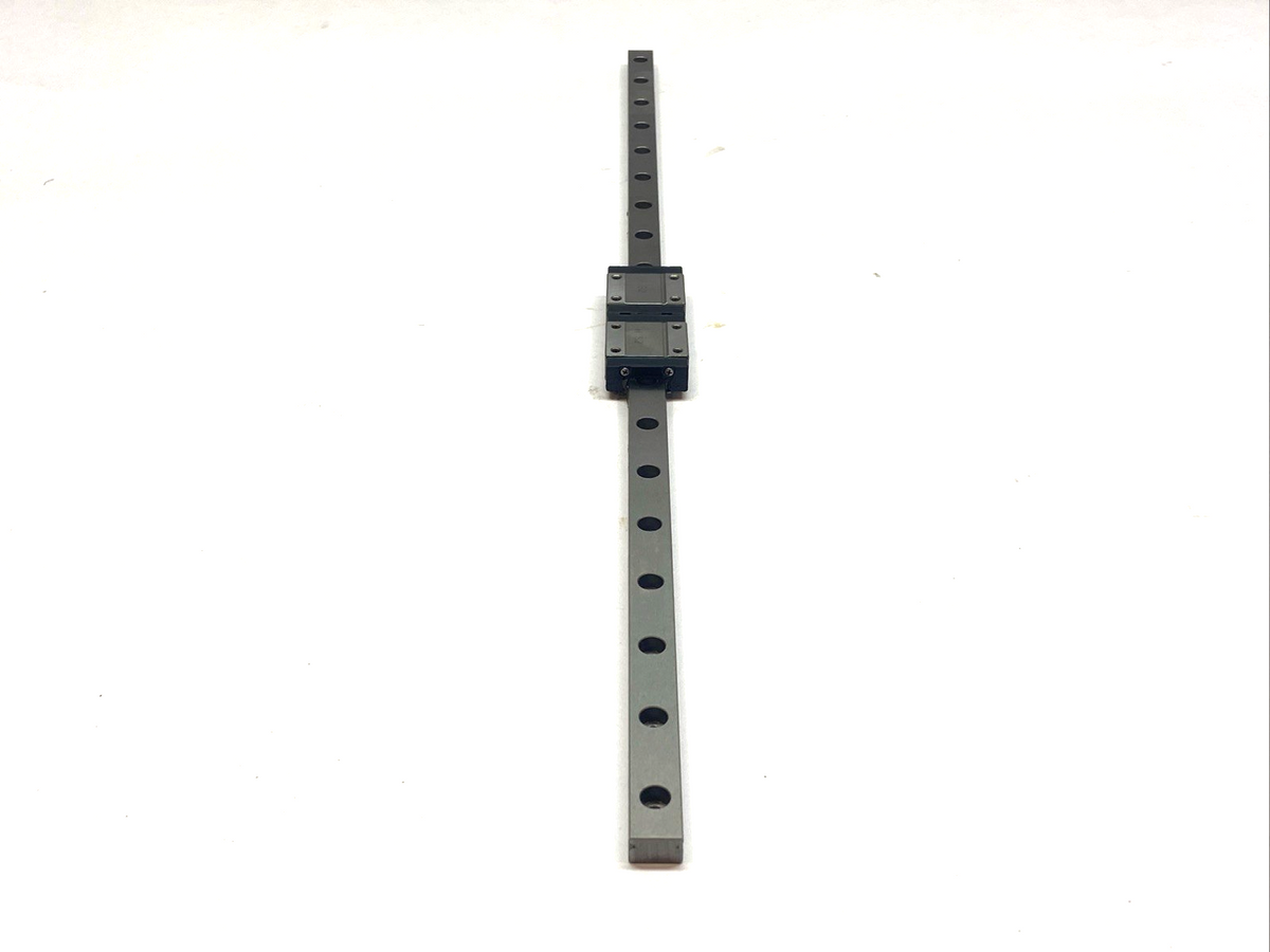 LWL12B | IKO Linear Bearing Guide Blocks (2x) w/ Guide Rail 475mm L x 12mm W- Used - Maverick Industrial Sales