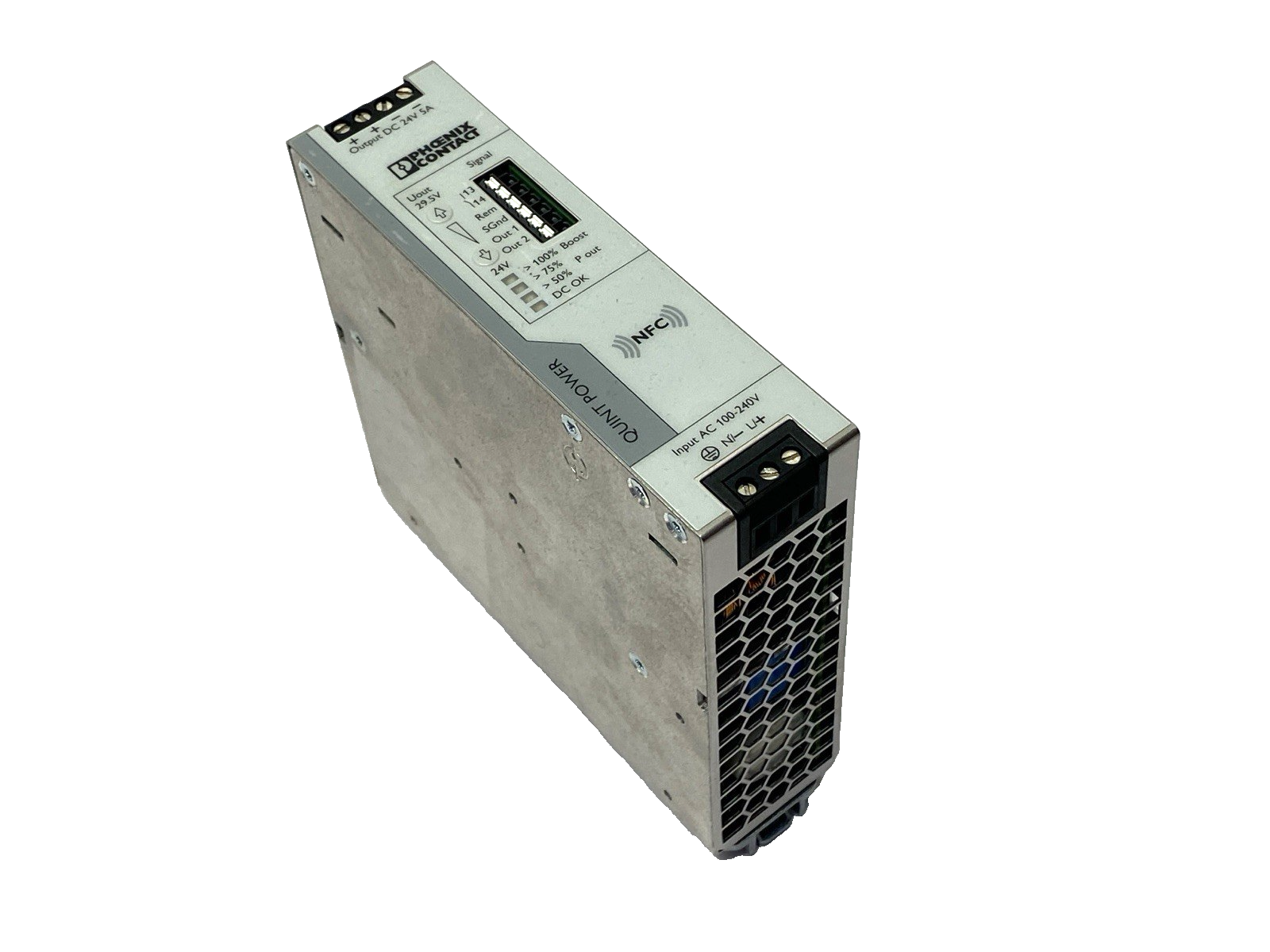 Phoenix Contact QUINT4-PS/1AC/24DC/5 Power Supply 24VDC 5A 120W 2904600 - Used - Maverick Industrial Sales