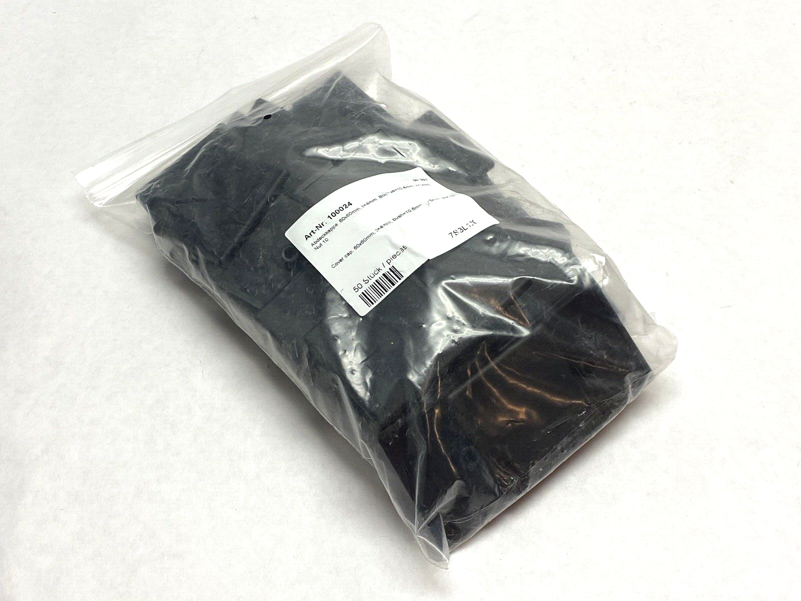 091021, 100024 | Fath 091021 Cover Cap 60 x 60mm 100024 PACKAGE OF 50 - New - Maverick Industrial Sales