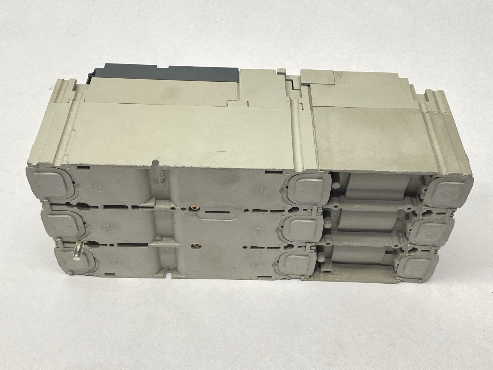 NS100-160-250 N/H/NA | Merlin Gerin Circuit Breaker 100A w/ Vigi NS 100/160 Add-On - For parts or not working - Maverick Industrial Sales
