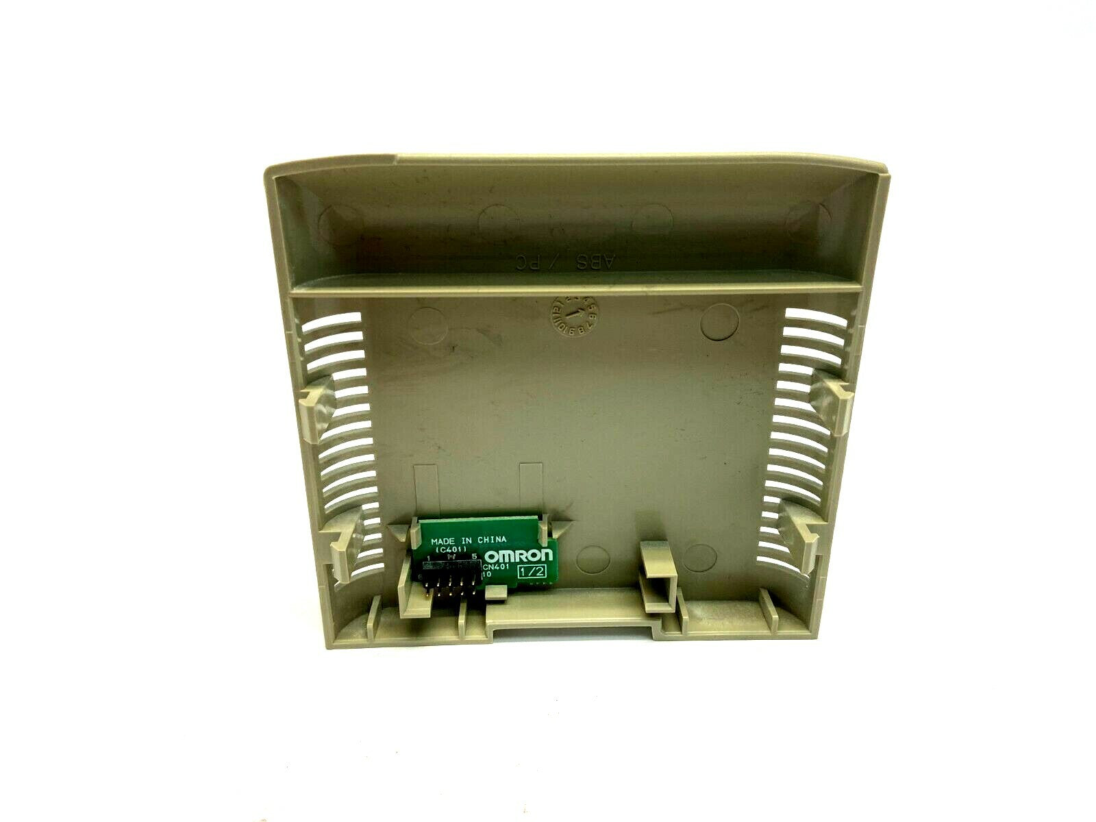 Omron C401 PLC End Cover - Used - Maverick Industrial Sales