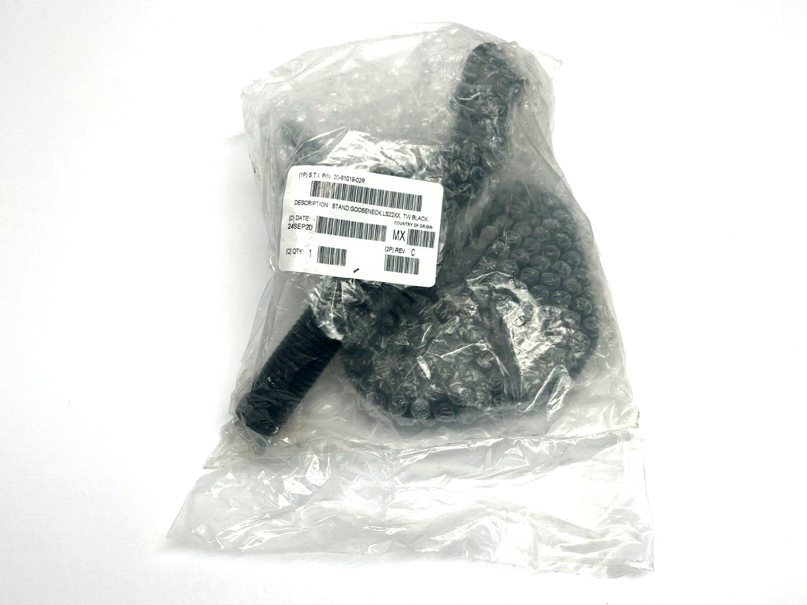 Zebra Symbol 20-61019-02R Gooseneck Stand Holder for LS22 Scanners - New - Maverick Industrial Sales