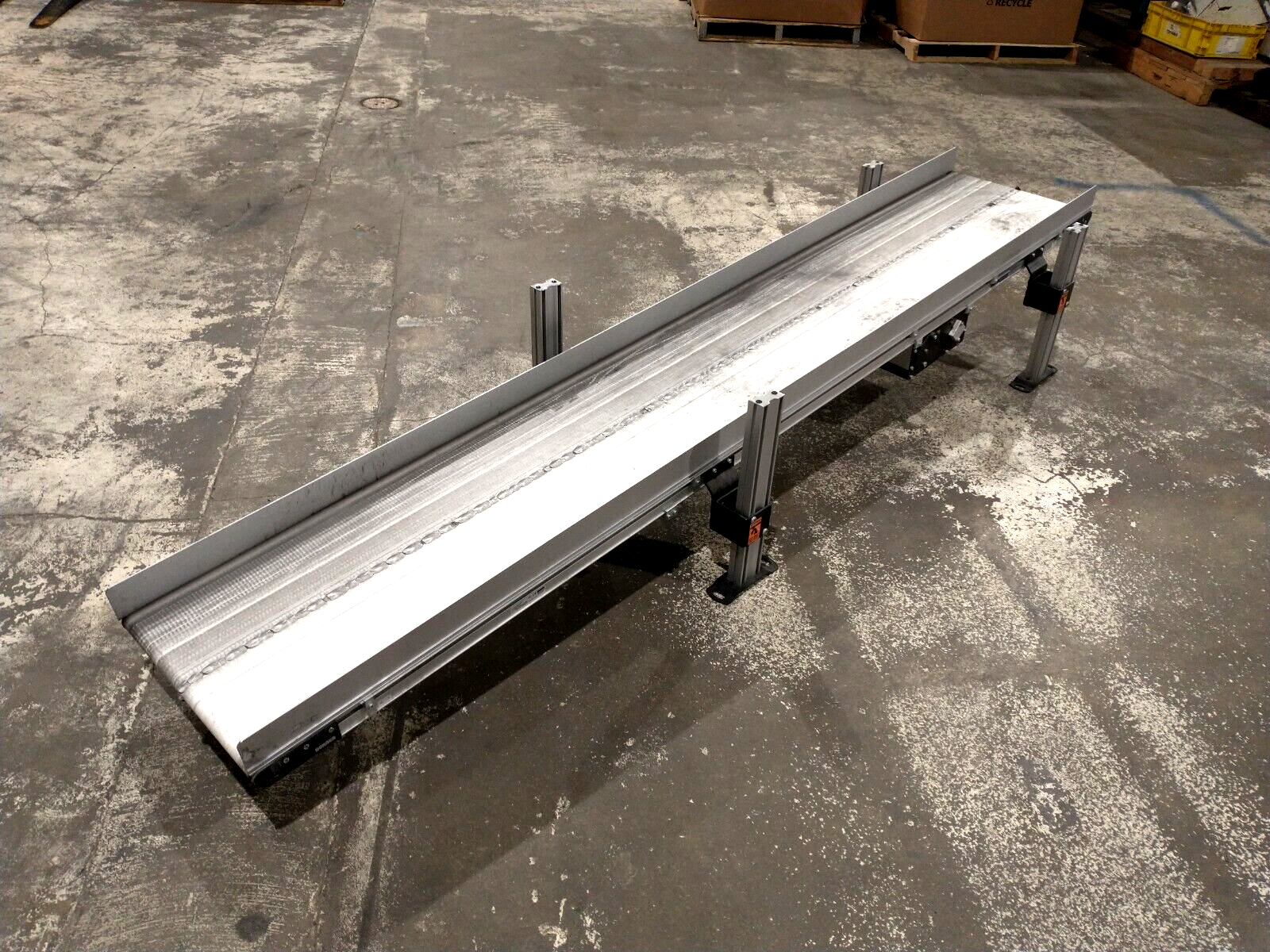 Dorner 252M18‑0900200A040401 2200 Series Flat Belt Center Drive Conveyor 9′L × 18″W - Maverick Industrial Sales