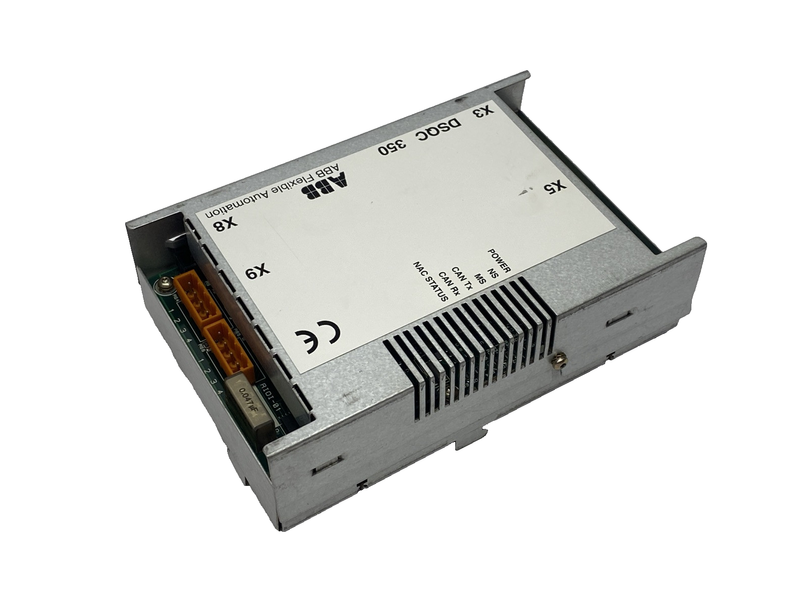 3HNE00025U1, 3HNE00025-1, DSQC 350 | ABB 3HNE00025-1/13 DSQC 350 I/O Remote Module 3HNE00025U1 - For parts or not working - Maverick Industrial Sales