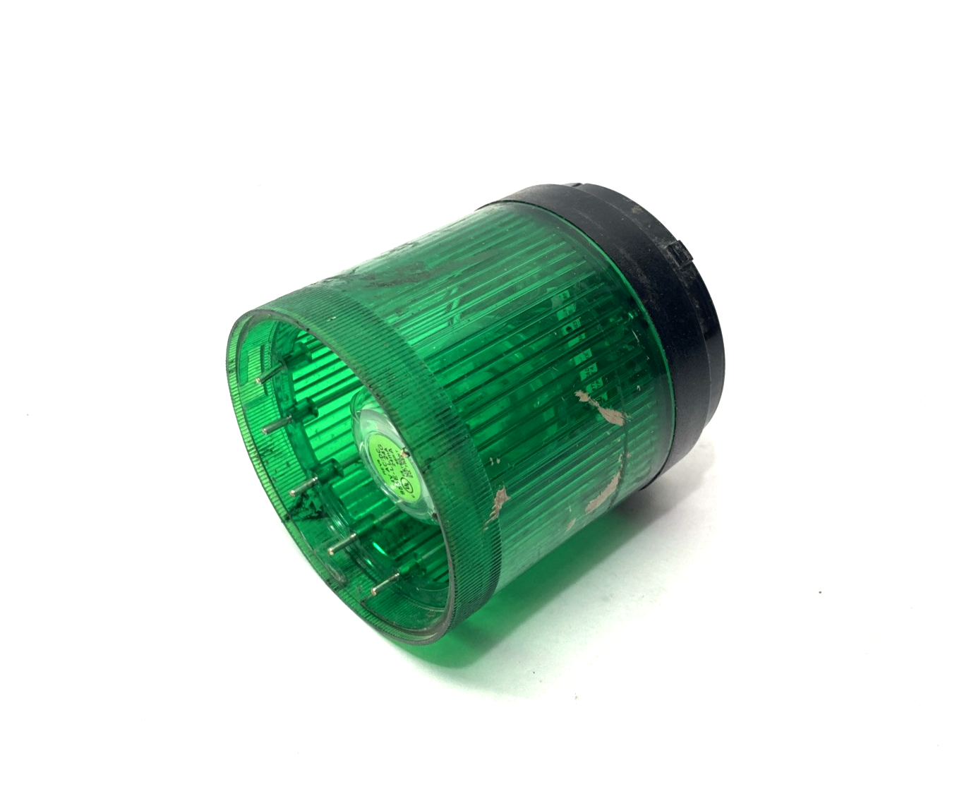 Allen Bradley 855T-B24TL3 Ser. C 70mm Green Stack Light w/ 855E-LL24G Bulb - Maverick Industrial Sales