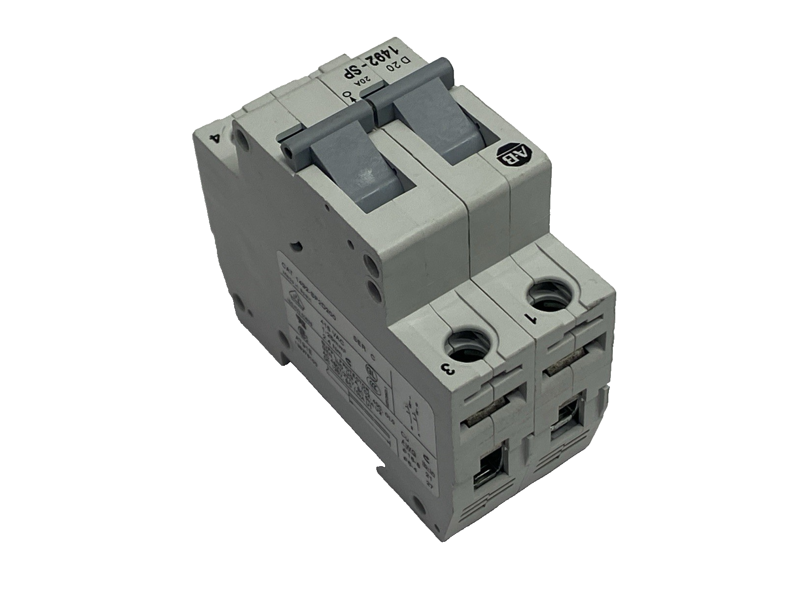 Allen Bradley 1492-SP2D200 Ser. C Miniature Circuit Breaker 415VAC - Maverick Industrial Sales