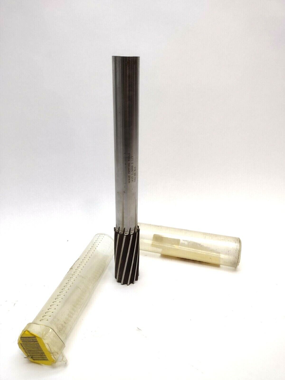 Morse 1653 1.5000 1 1/2 HS E-1 Straight Shank Right Hand Helix Chucking Reamer - Maverick Industrial Sales