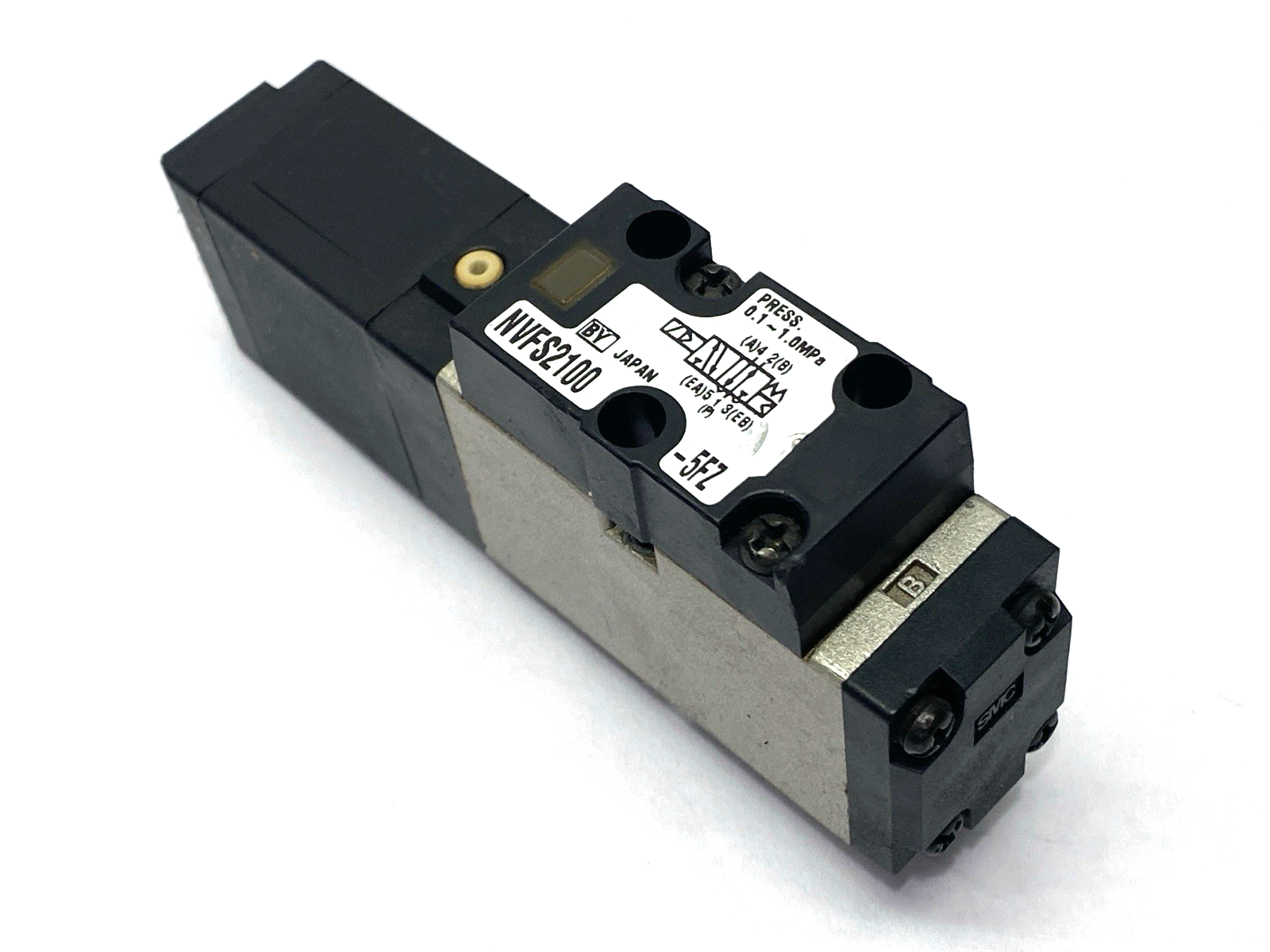 SMC NVFS2100-5FZ Pneumatic Solenoid Valve 0.1-1.0MPa 24VDC - Maverick Industrial Sales