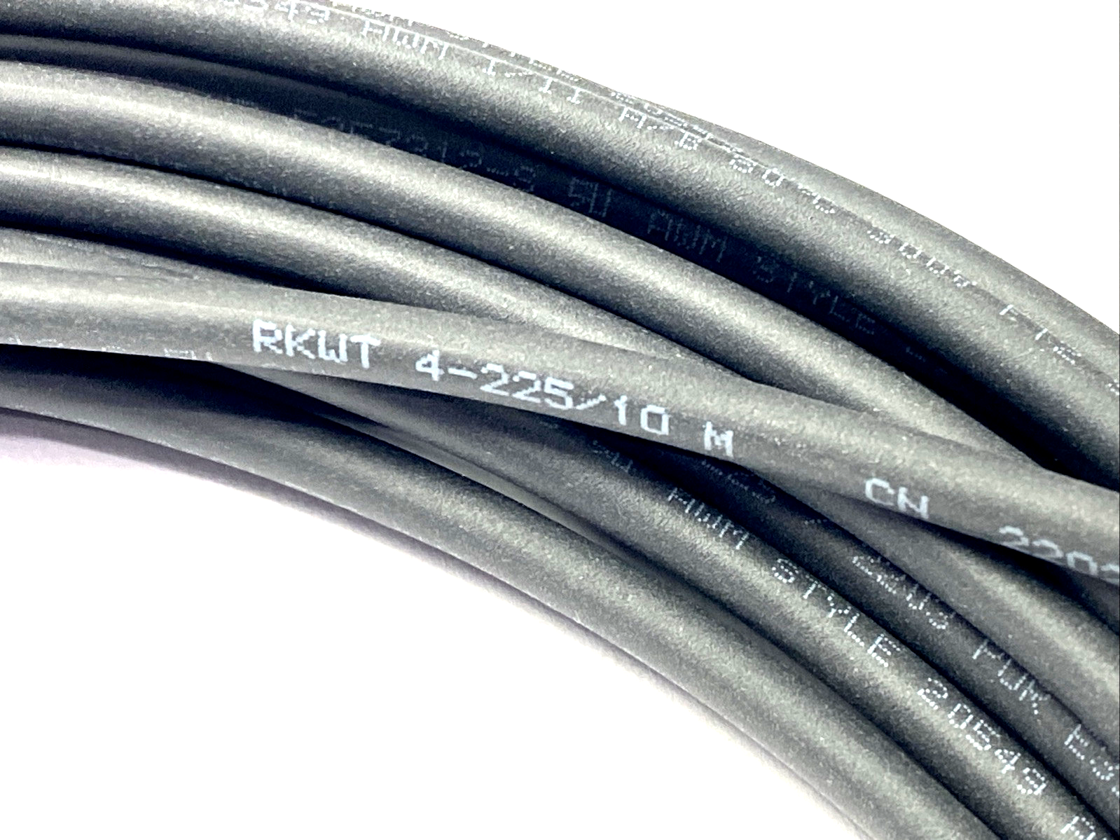 Lumberg Automation RKWT 4-225/10M Cordset Right Angle M12 Female 4-Pin 10m - New – Open box - Maverick Industrial Sales