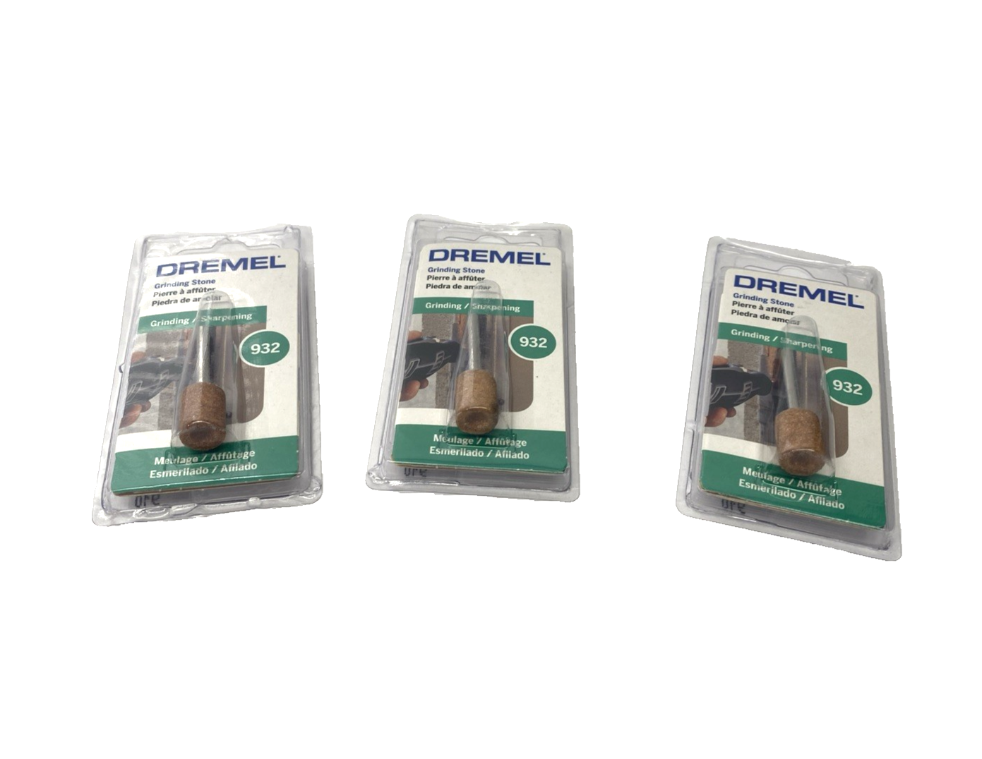 Dremel 932 Grinding & Sharpening Bit, Aluminum Oxide Stone, 2615000932 LOT OF 3 - Maverick Industrial Sales