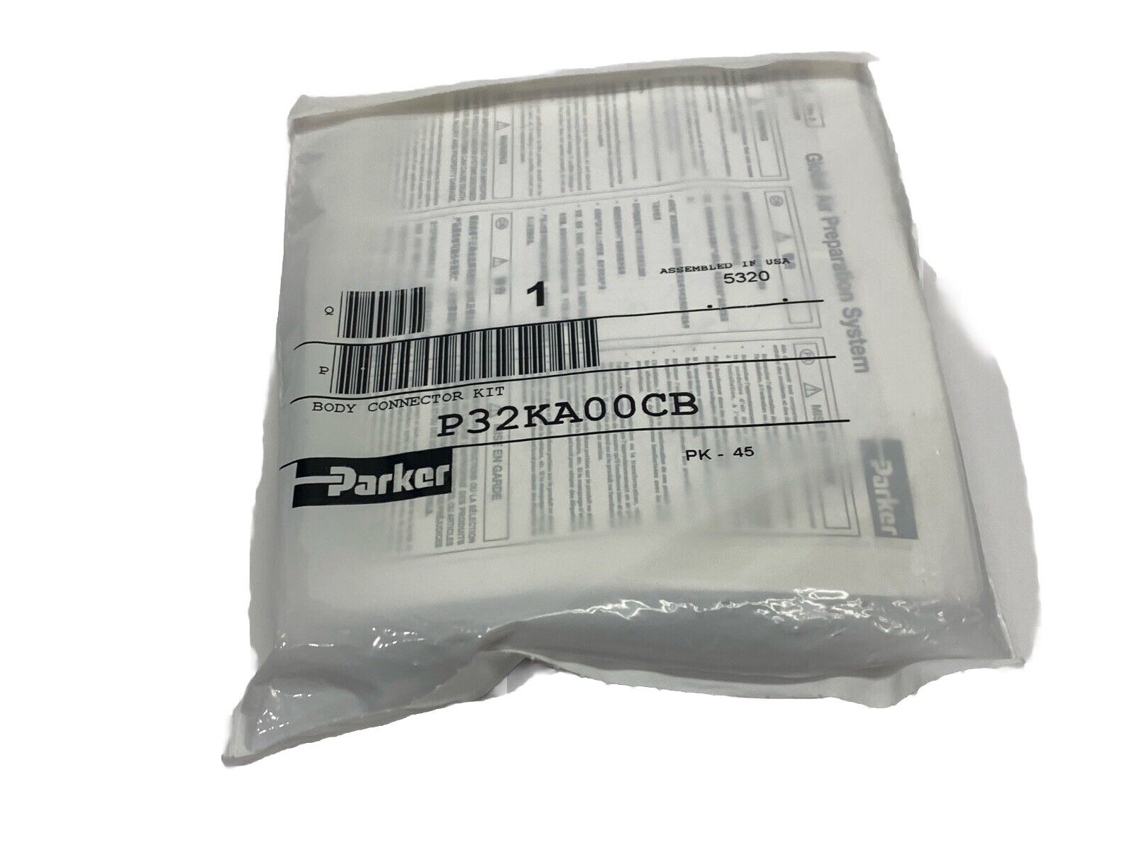 Parker P32KA00CB Compact Body Connector Kit - New - Maverick Industrial Sales